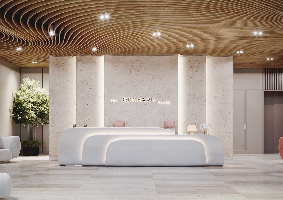 The Orchard Place Towers A & B by Peak Summit Real Estate Development, image 25 of 28. Render supplied by developer.