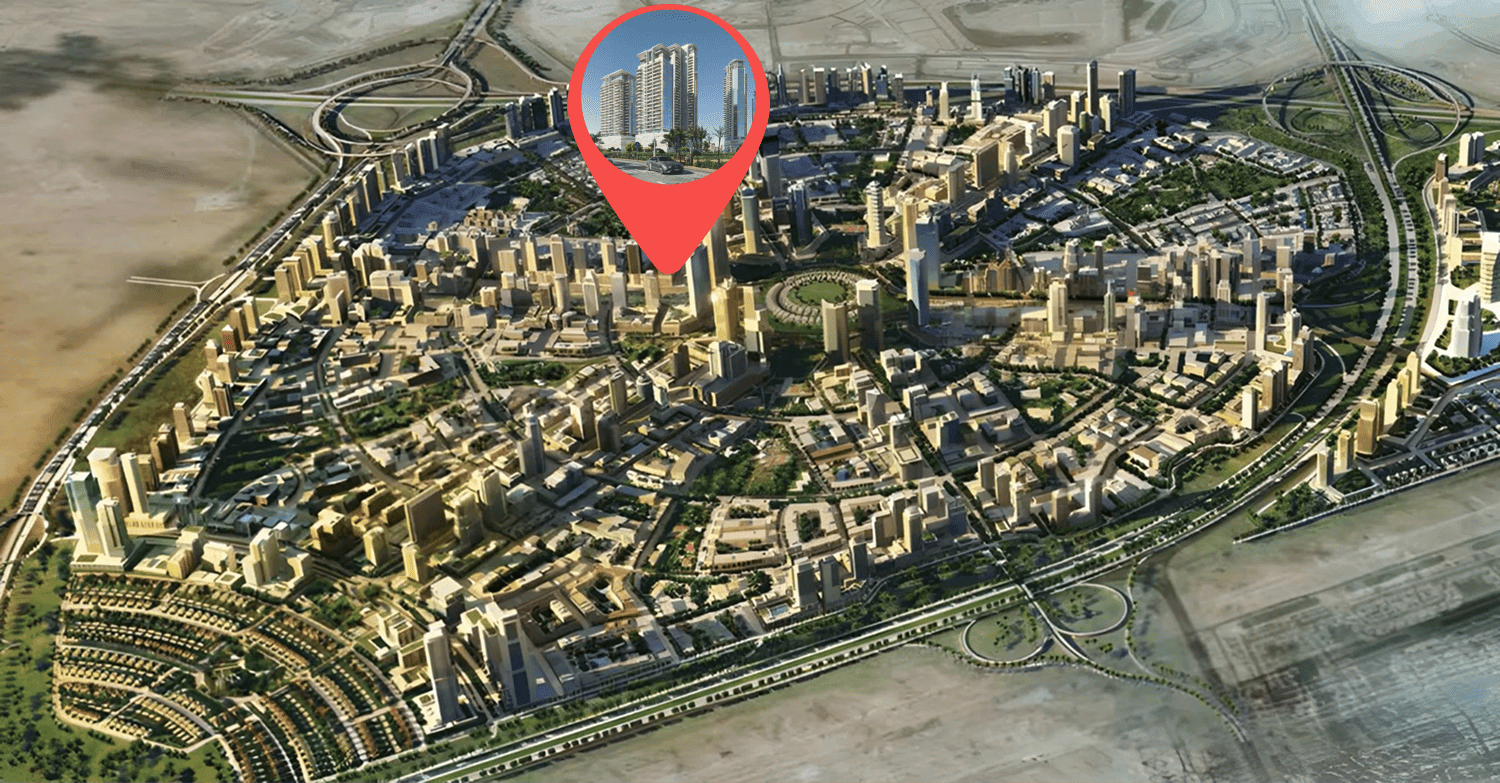 The Orchard Place Towers A & B by Peak Summit Real Estate Development, image 24 of 28. Render supplied by developer.
