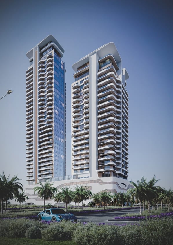 The Orchard Place Towers A & B by Peak Summit Real Estate Development, image 1 of 28. Render supplied by developer.