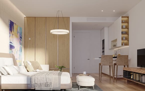 The Orchard Place Towers A & B by Peak Summit Real Estate Development, image 9 of 28. Render supplied by developer.