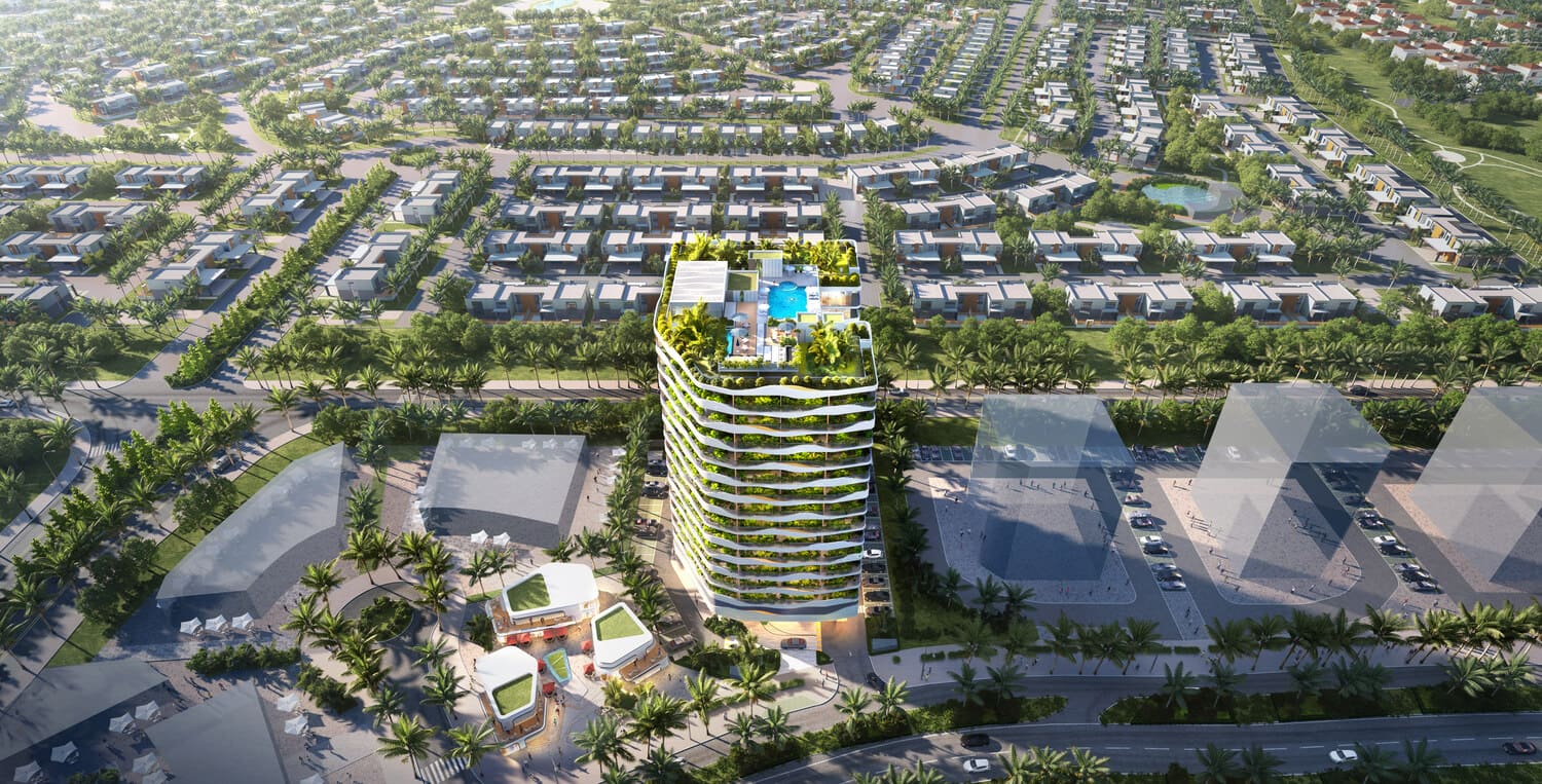 Forest City 2 by Al Helal Al Zahaby Real Estate Development (HZ Development), image 3 of 20. Render supplied by developer.