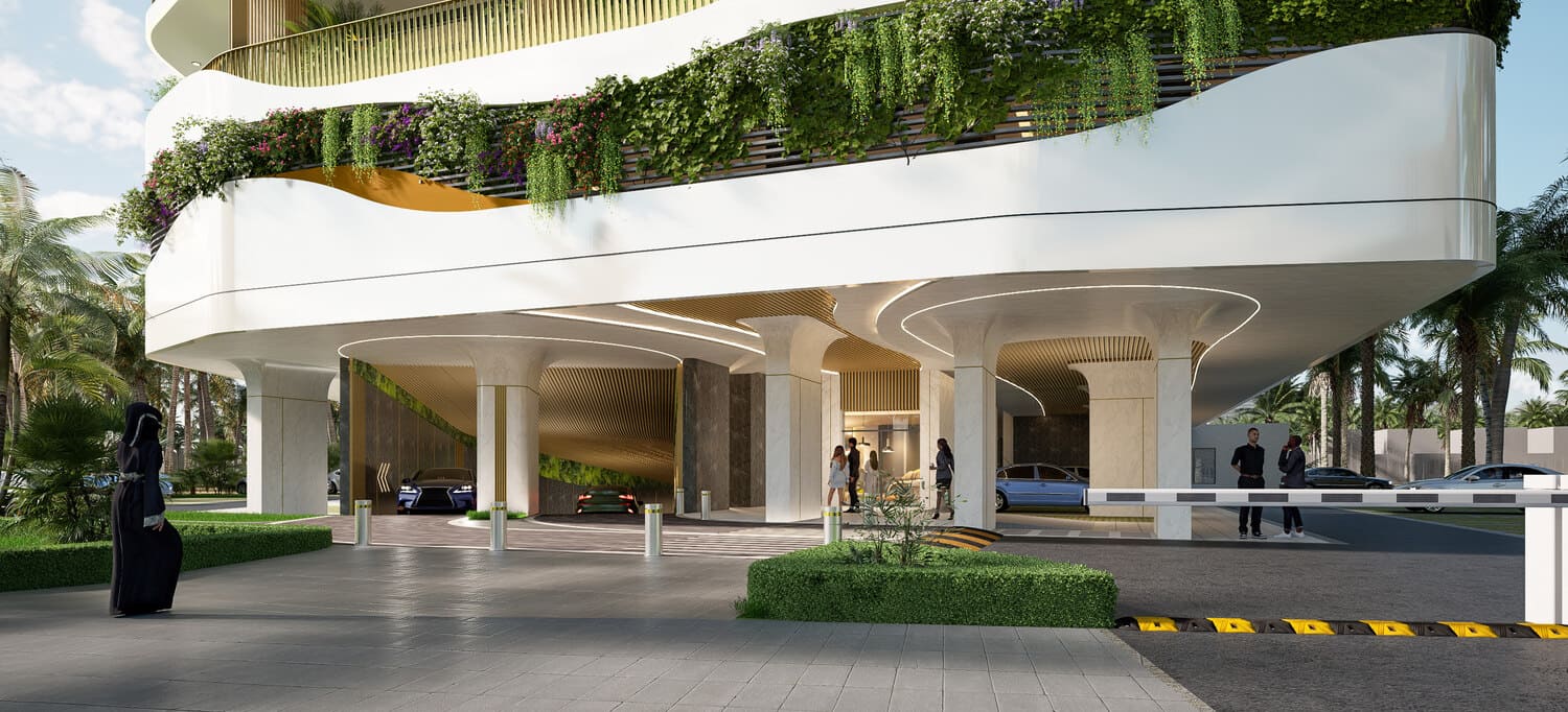 Forest City 2 by Al Helal Al Zahaby Real Estate Development (HZ Development), image 5 of 20. Render supplied by developer.
