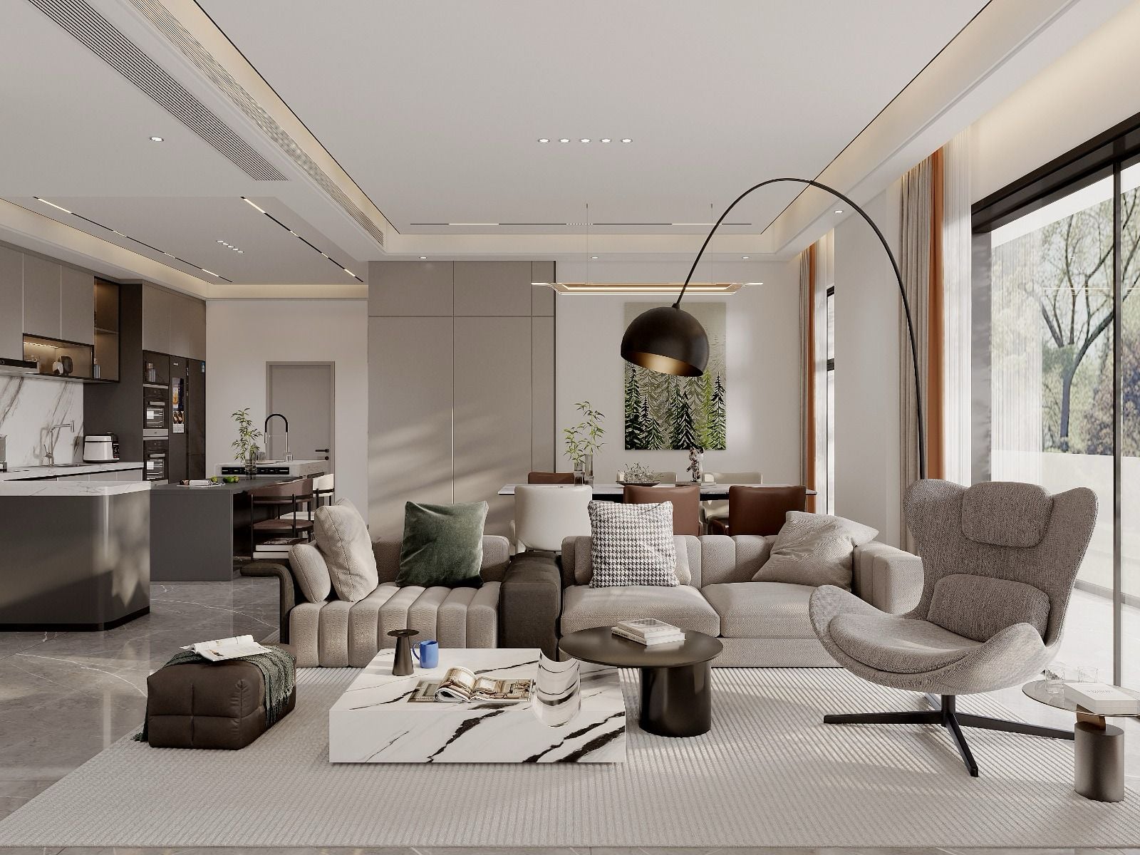 Forest City 2 by Al Helal Al Zahaby Real Estate Development (HZ Development), image 14 of 20. Render supplied by developer.