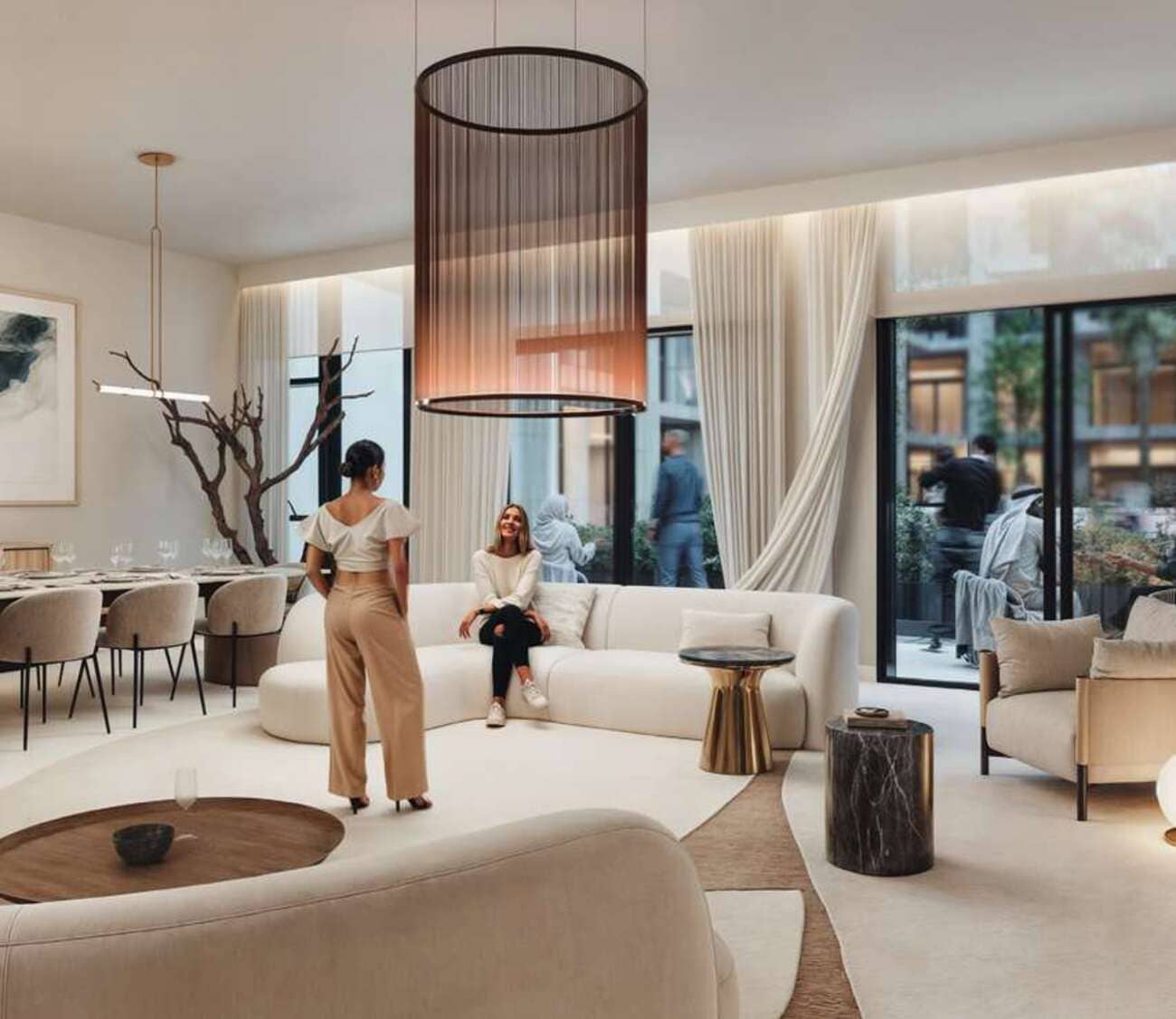 Hawa Residence by Al Marwan Developments, image 4 of 7. Render supplied by developer.