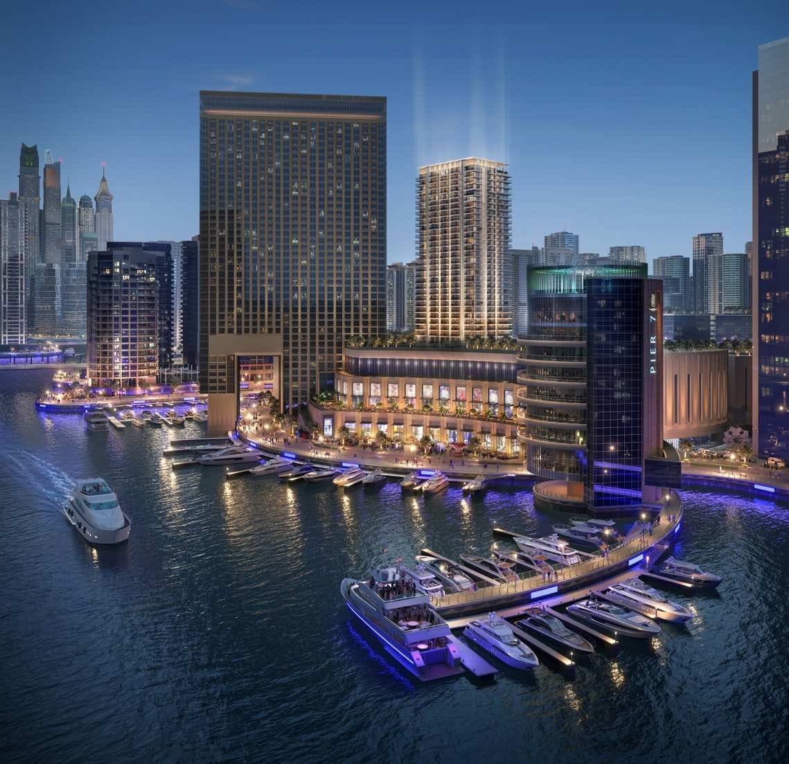 Marina Cove by Emaar, image 3 of 9. Render supplied by developer.