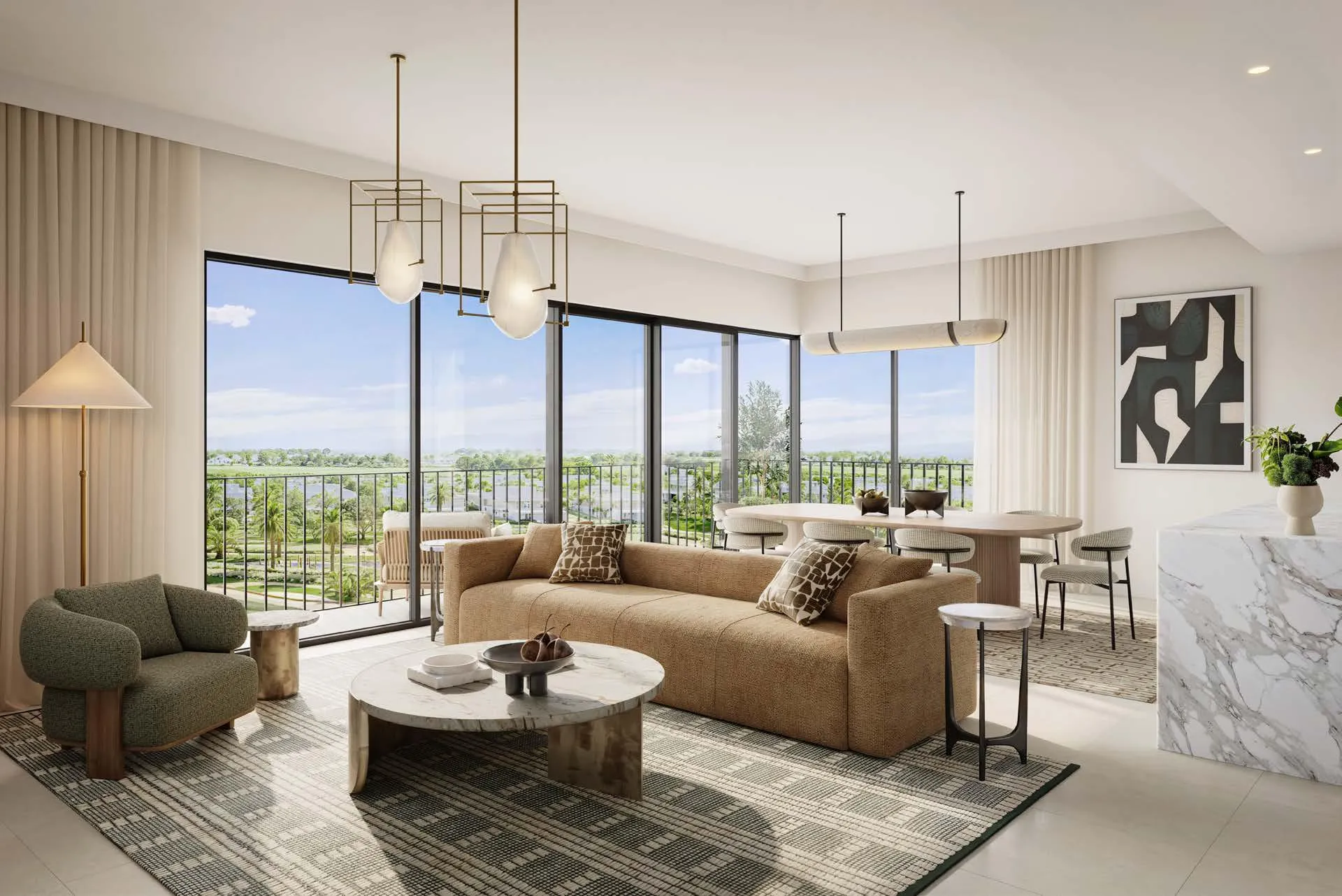 Golf Hills by Emaar, image 3 of 6. Render supplied by developer.