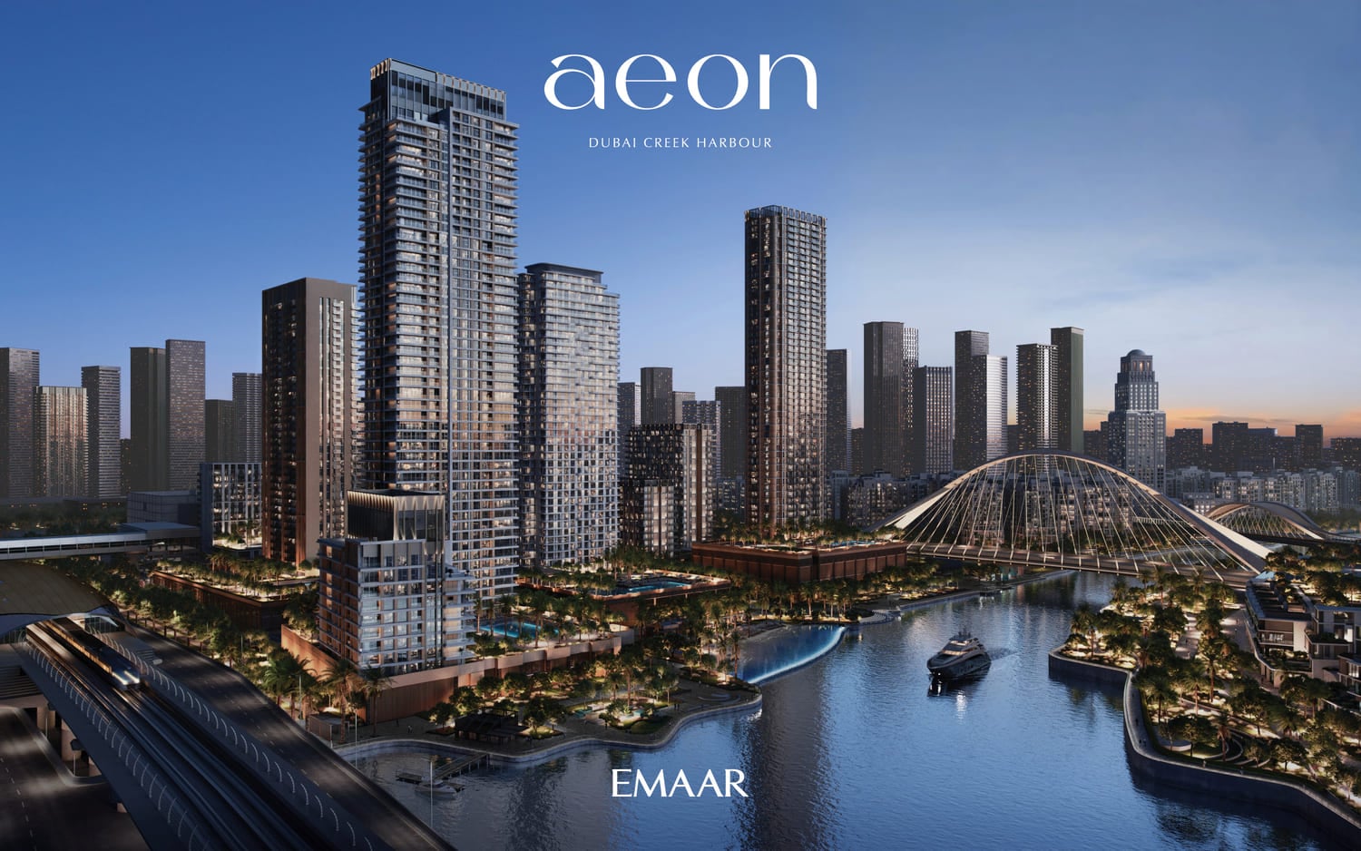 Aeon by Emaar, image 1 of 6. Render supplied by developer.