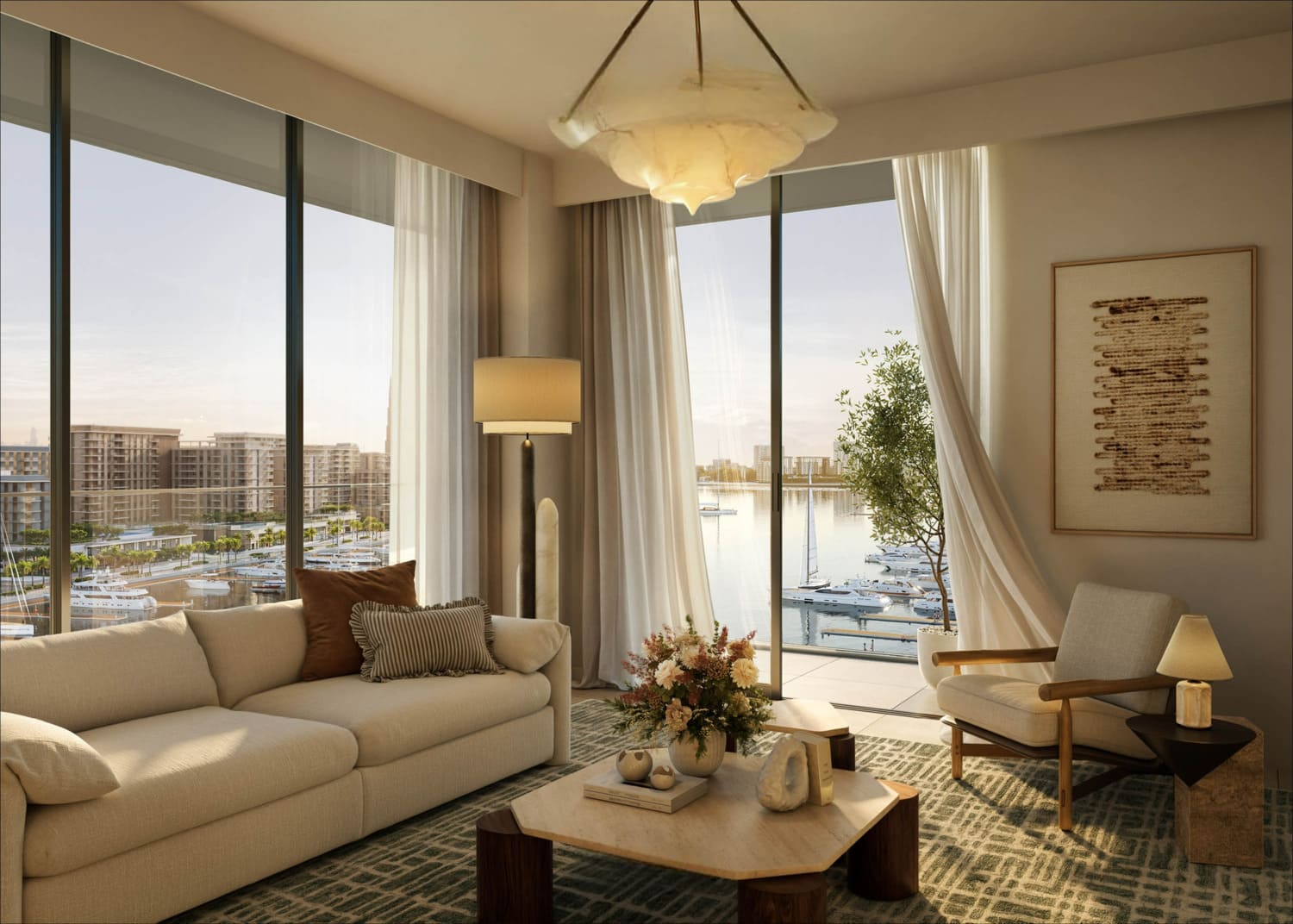 Aurea by Emaar, image 2 of 5. Render supplied by developer.