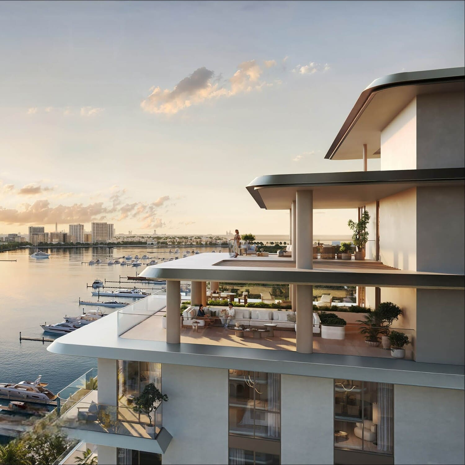 Aurea by Emaar, image 1 of 5. Render supplied by developer.