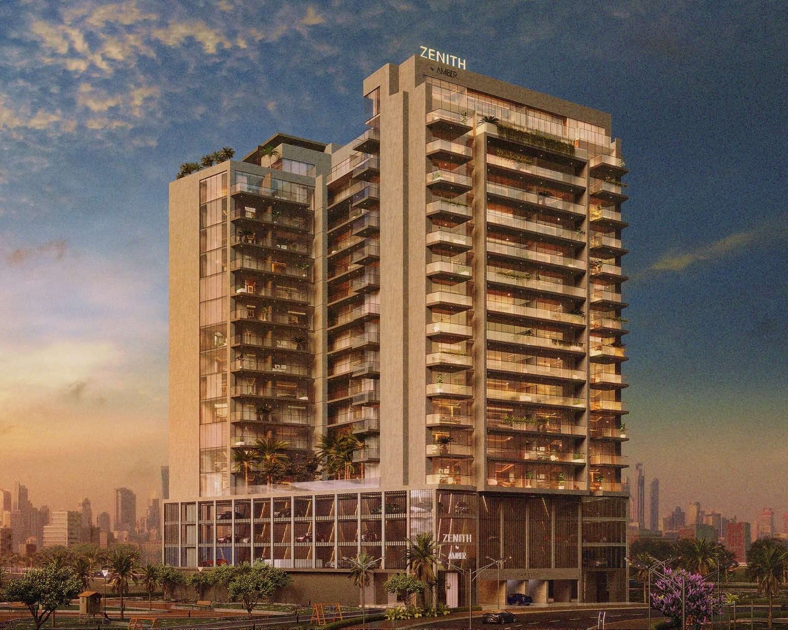 Zenith Residences by Amber Developments, image 1 of 6. Render supplied by developer.