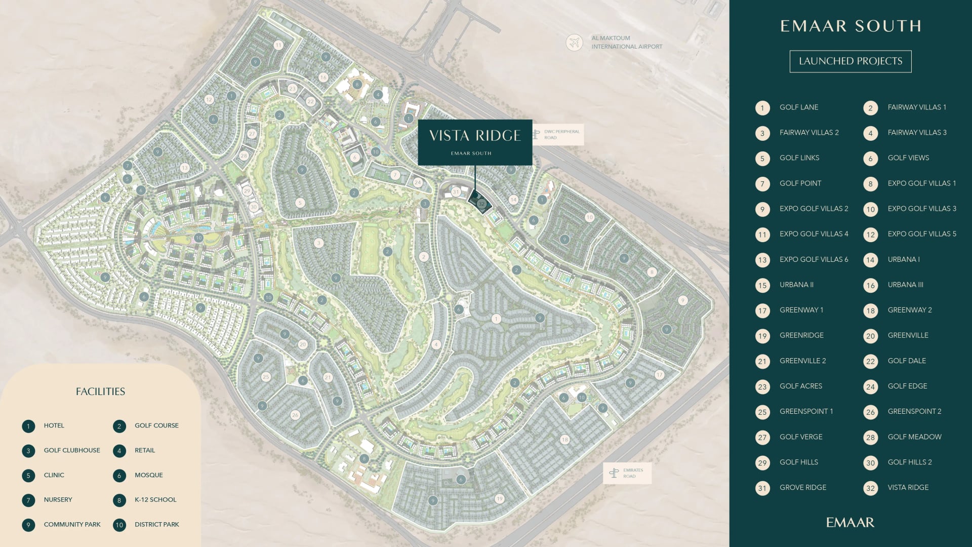 Vista Ridge by Emaar, image 5 of 7. Render supplied by developer.