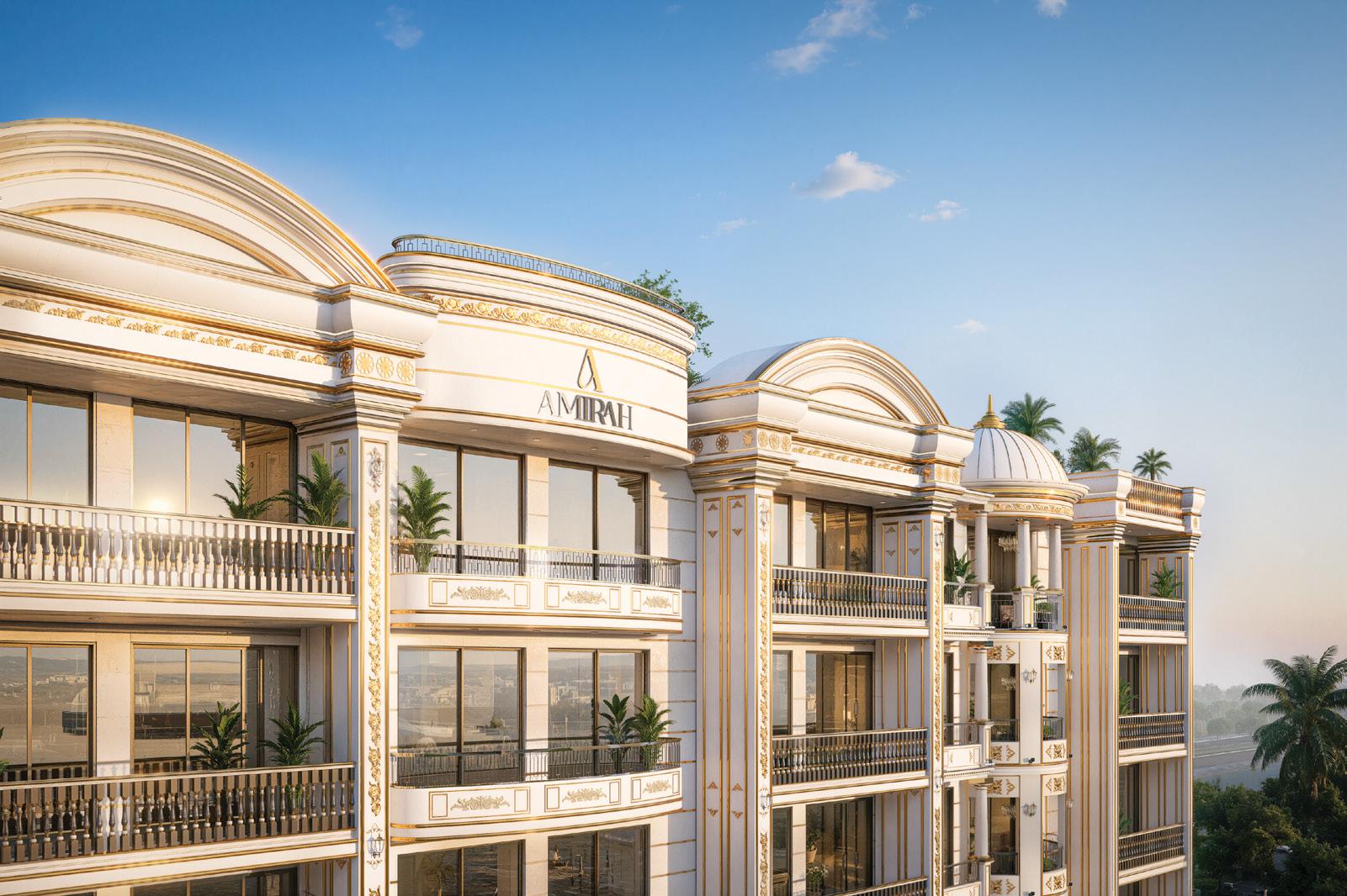 Crown Palace by Amirah Developments, Dubai South. Render supplied by developer.