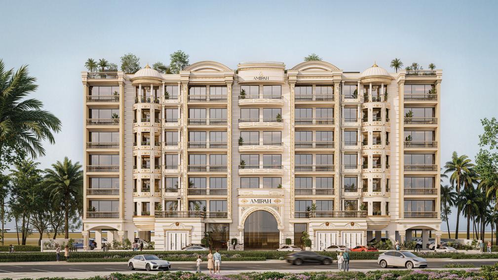 Crown Palace by Amirah Developments, image 4 of 7. Render supplied by developer.