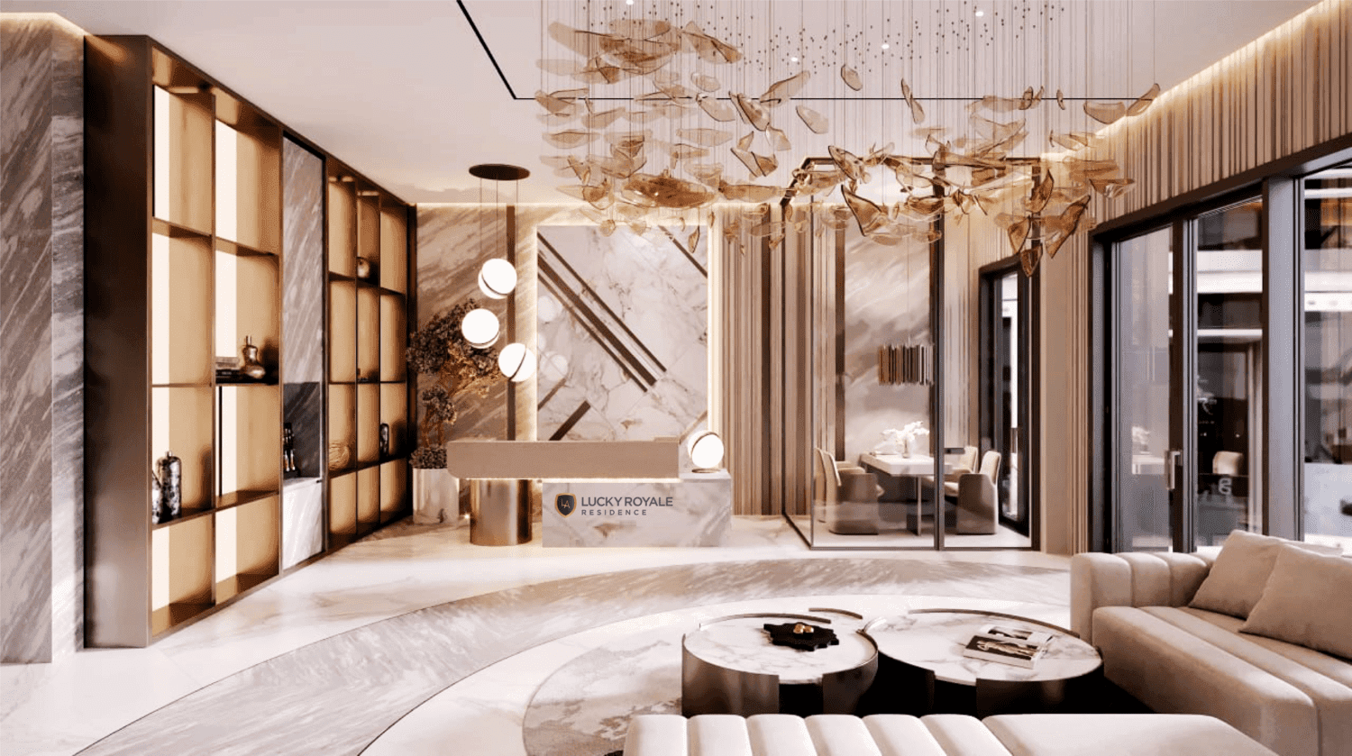 Lucky Royale Residence, image 11 of 11. Render supplied by developer.