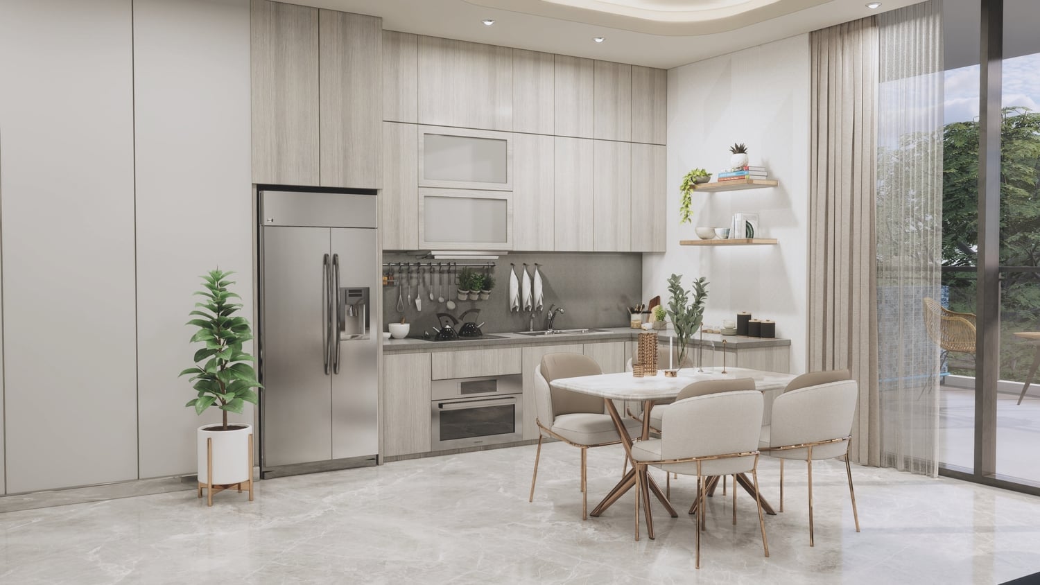 Lucky Royale Residence, image 8 of 11. Render supplied by developer.