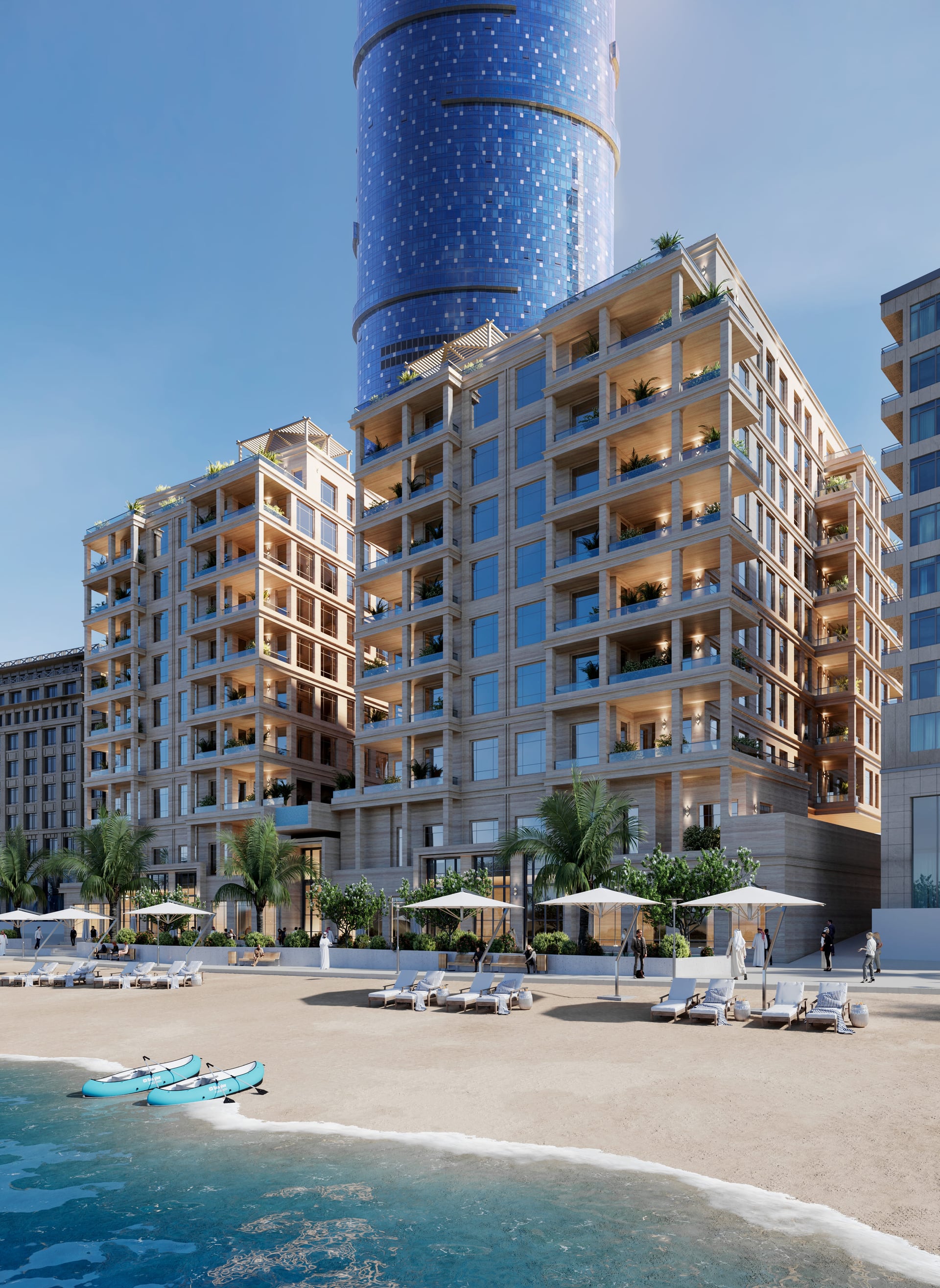 One Reem Island by SAAS Properties, Al Reem Island. Render supplied by developer.