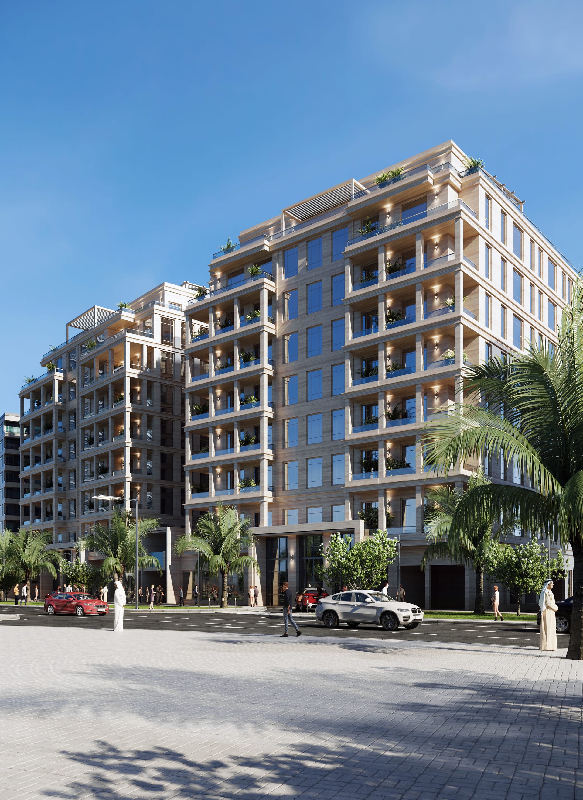 One Reem Island by SAAS Properties, image 3 of 20. Render supplied by developer.