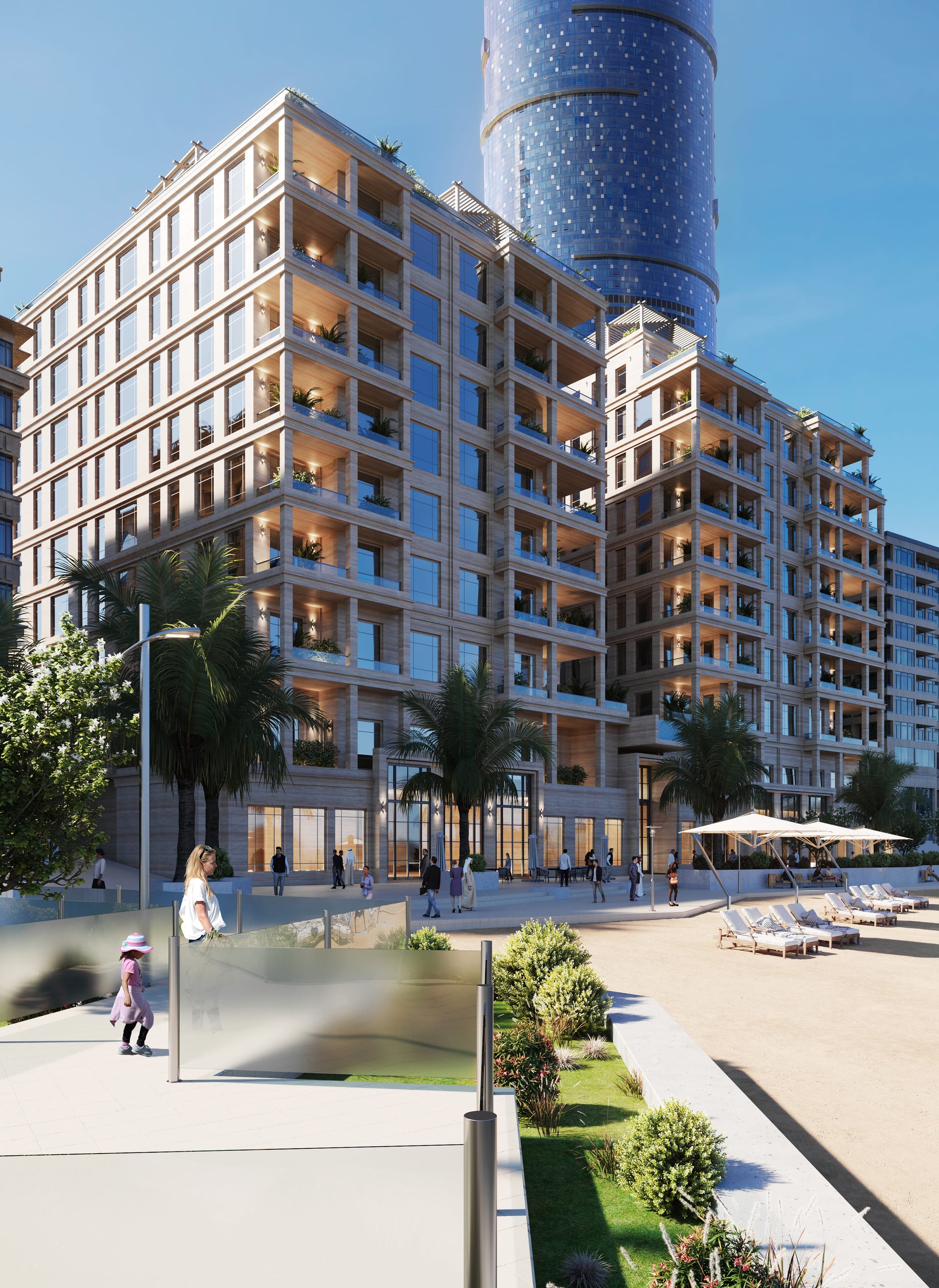 One Reem Island by SAAS Properties, image 4 of 20. Render supplied by developer.