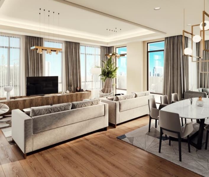 One Reem Island by SAAS Properties, image 15 of 20. Render supplied by developer.