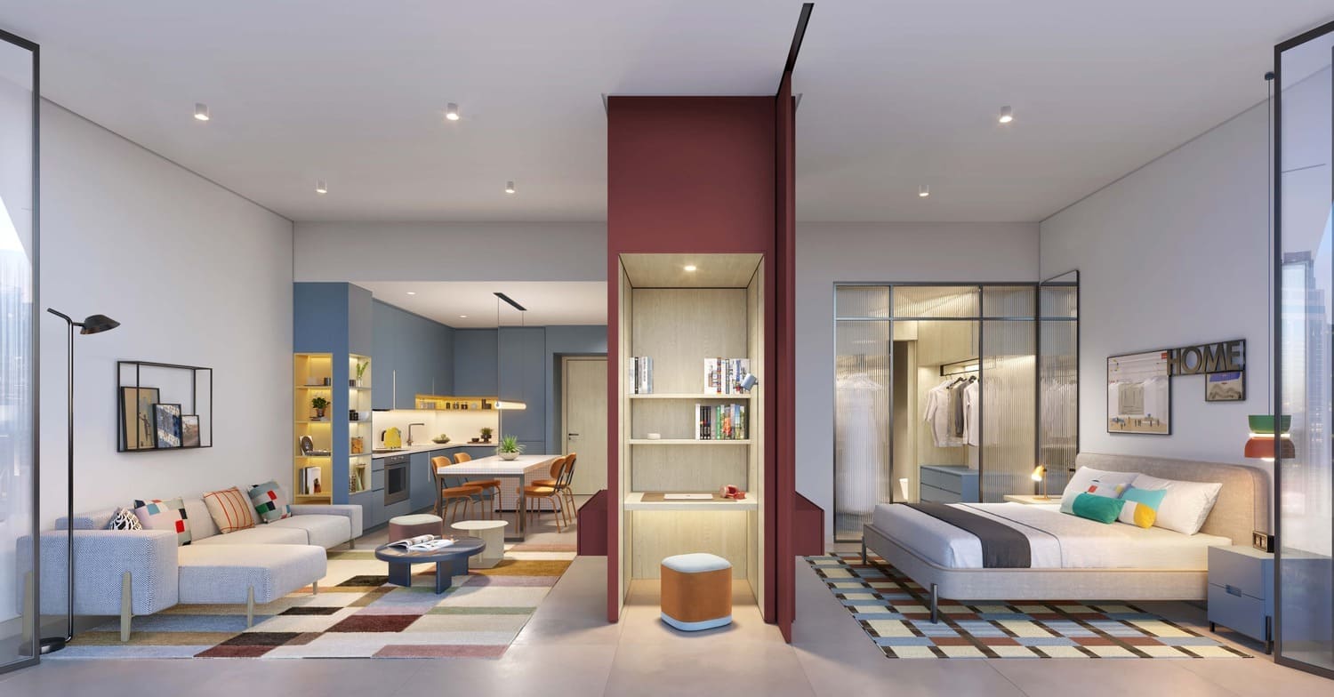 Rove Home Downtown by IRTH Group, image 5 of 12. Render supplied by developer.