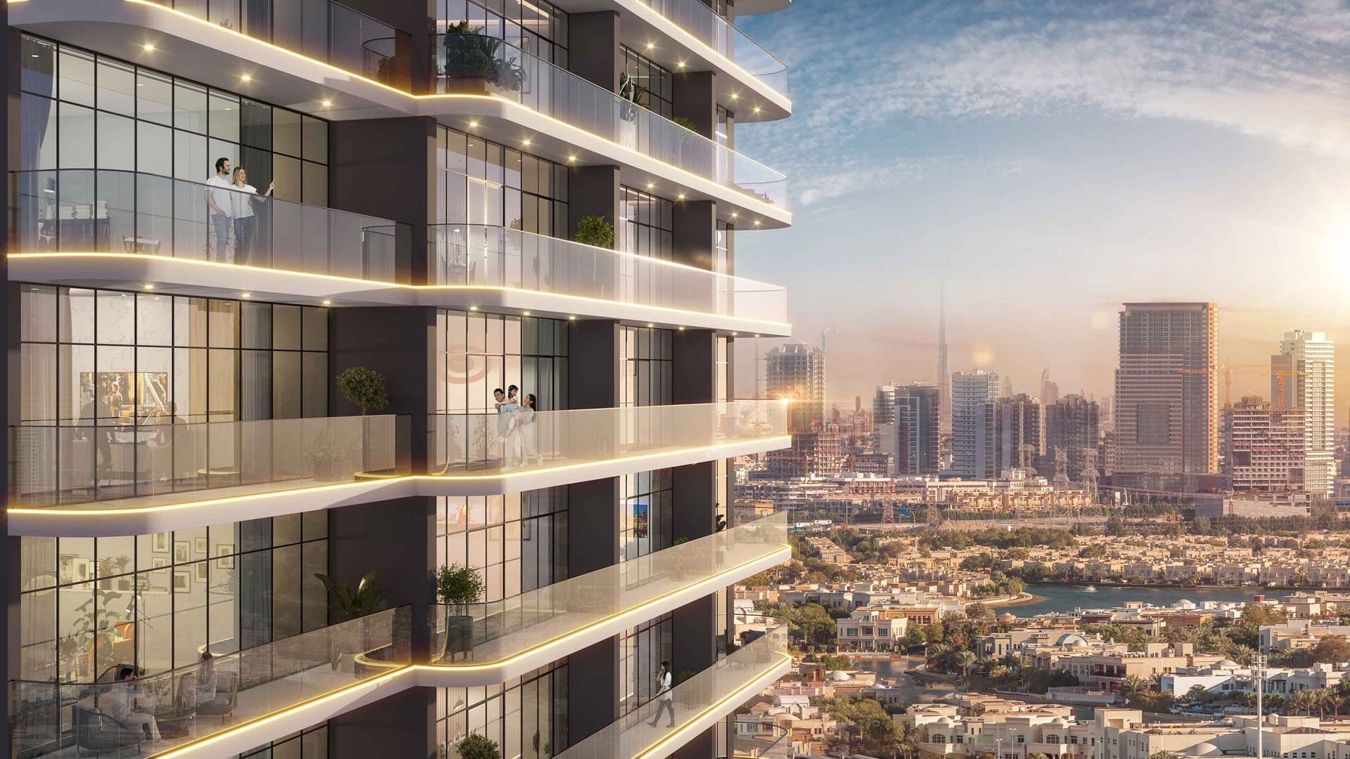 Livel Residenza by Vantage Developments, JVC (Jumeirah Village Circle). Render supplied by developer.
