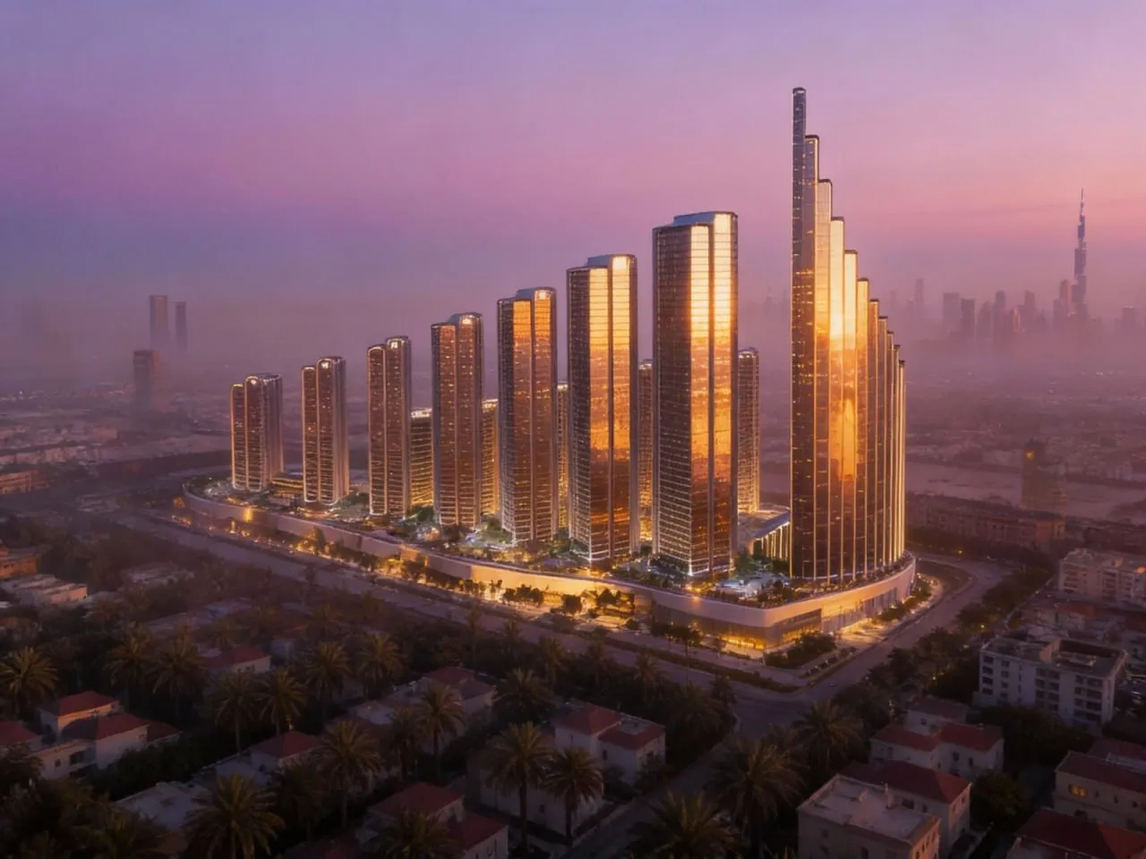 Vision Iconic by Binghatti, image 1 of 10. Render supplied by developer.