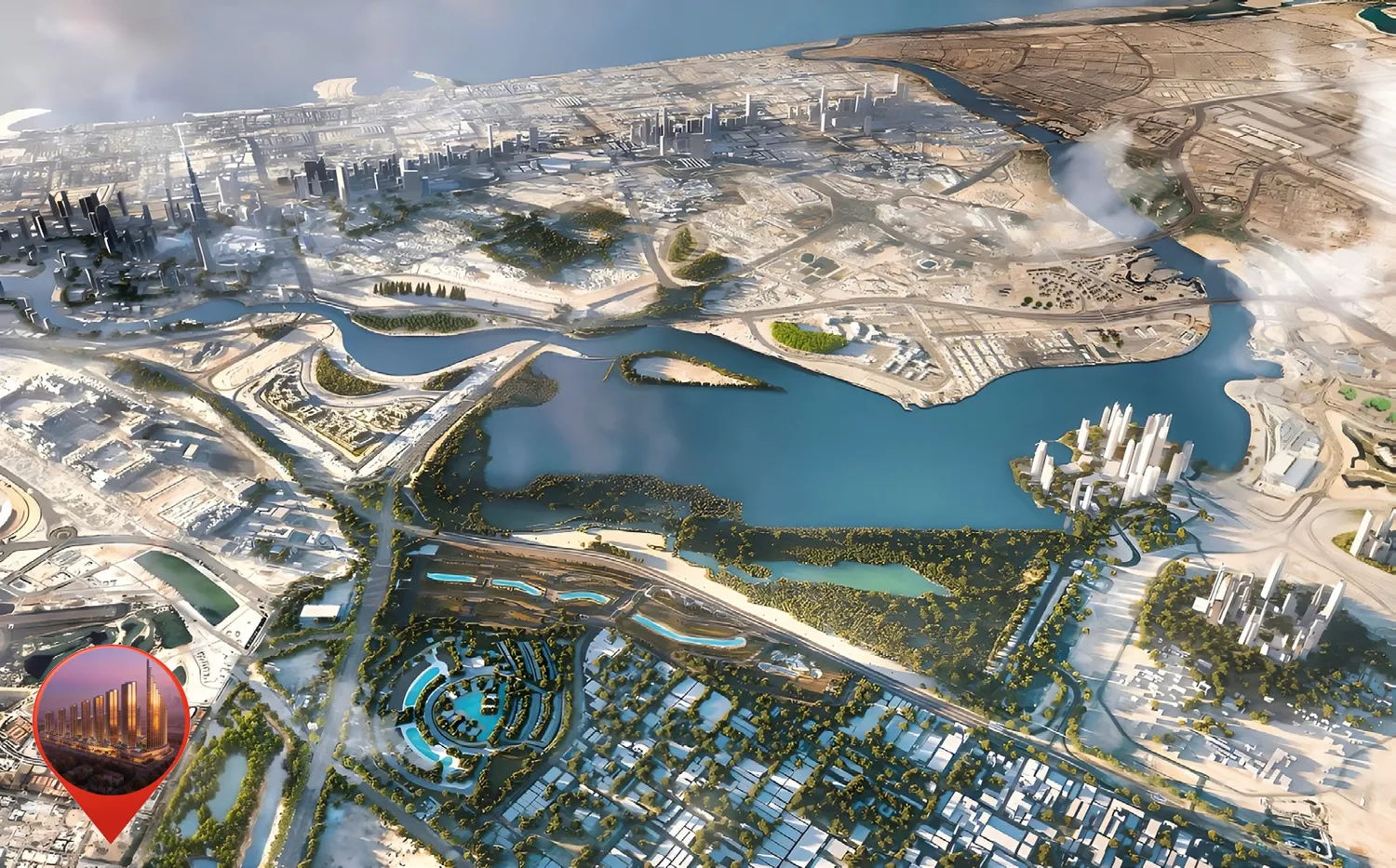 Vision Iconic by Binghatti, image 9 of 10. Render supplied by developer.
