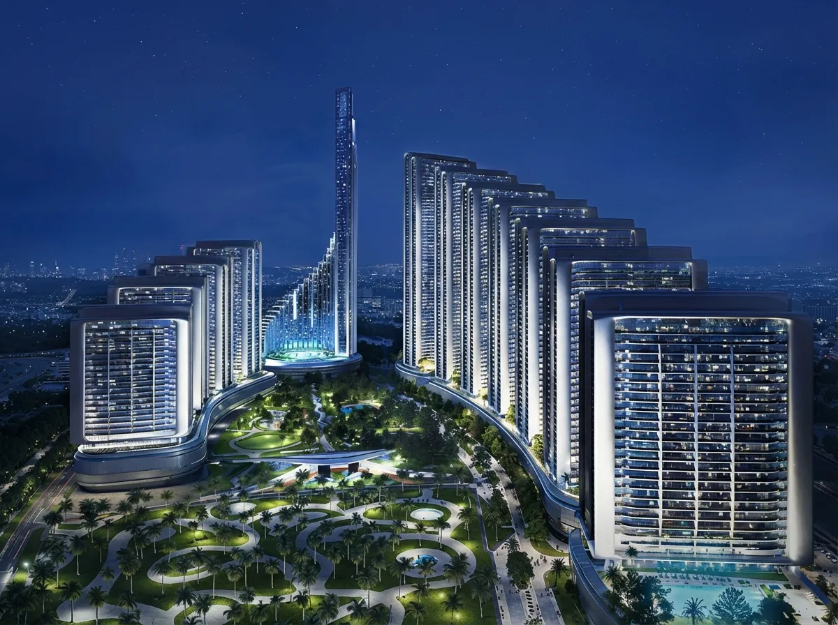 Vision Iconic by Binghatti, image 3 of 10. Render supplied by developer.