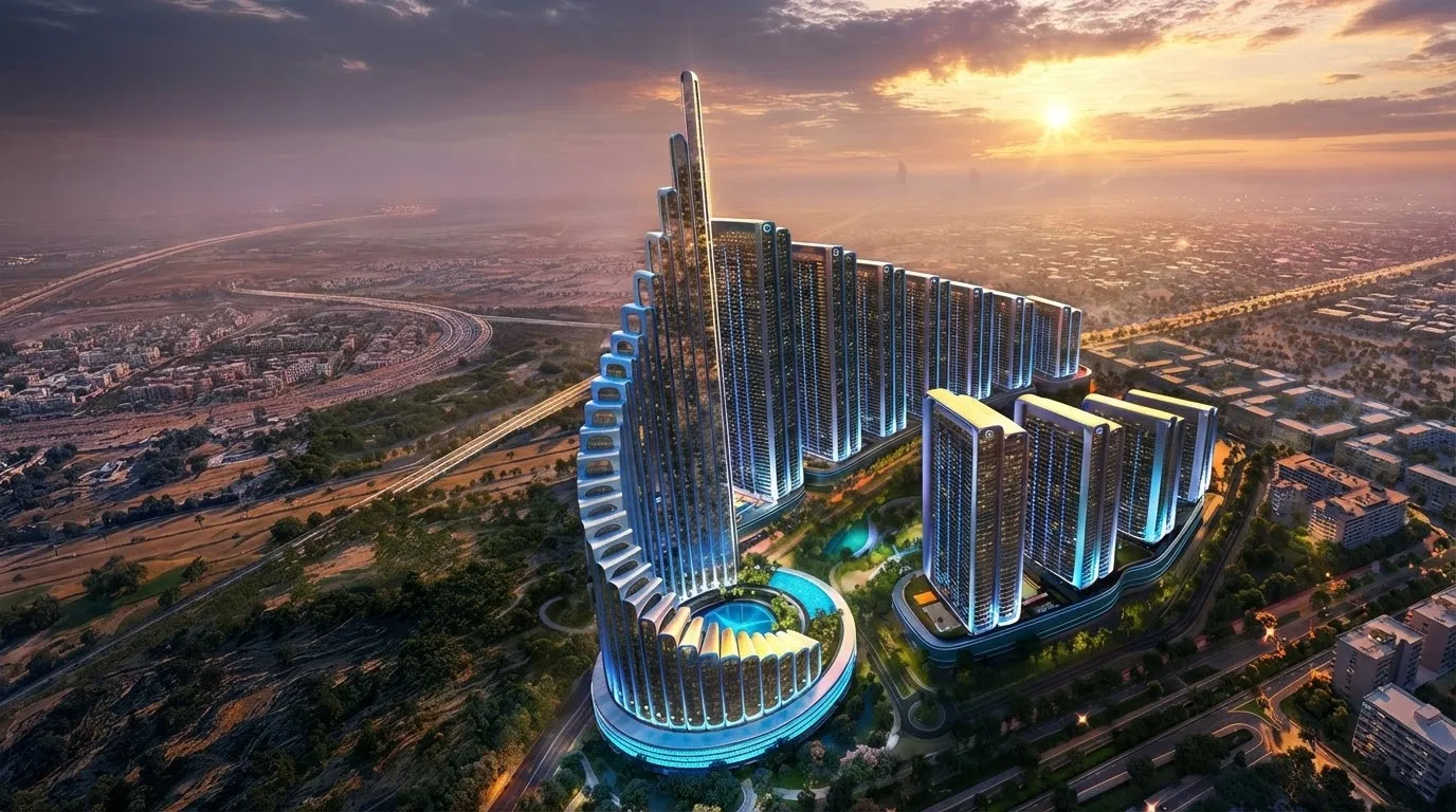 Vision Iconic by Binghatti, image 4 of 10. Render supplied by developer.
