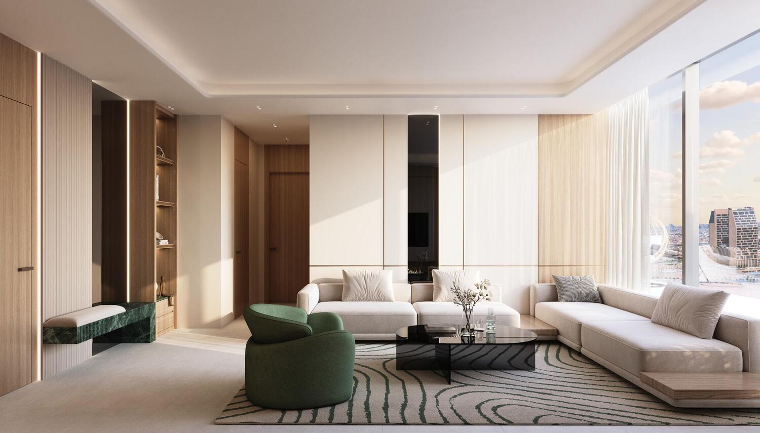 Binghatti Hillside, image 8 of 14. Render supplied by developer.