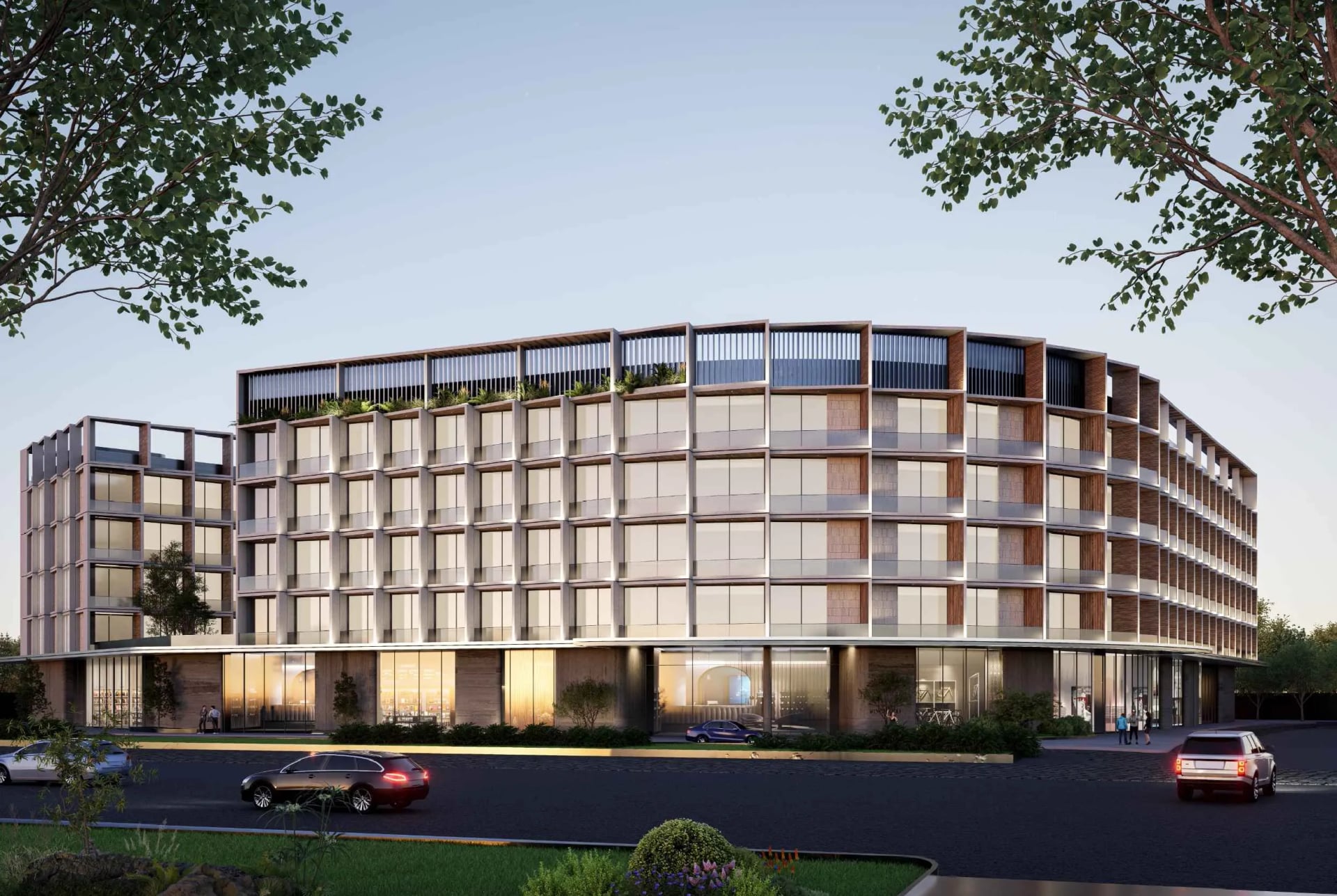 Binghatti HillCrest by Binghatti, Arjan. Render supplied by developer.