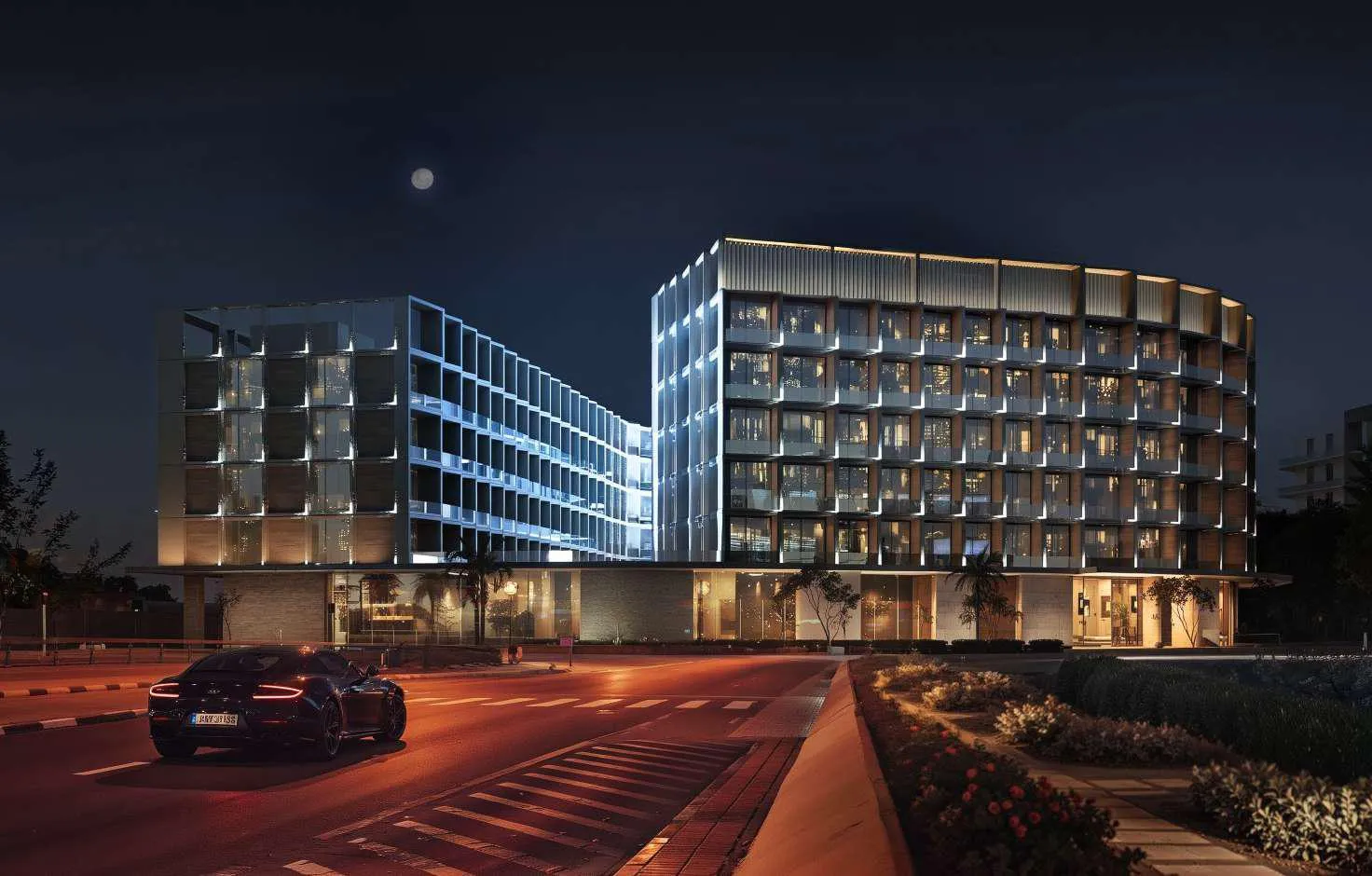 Binghatti HillCrest, image 2 of 5. Render supplied by developer.