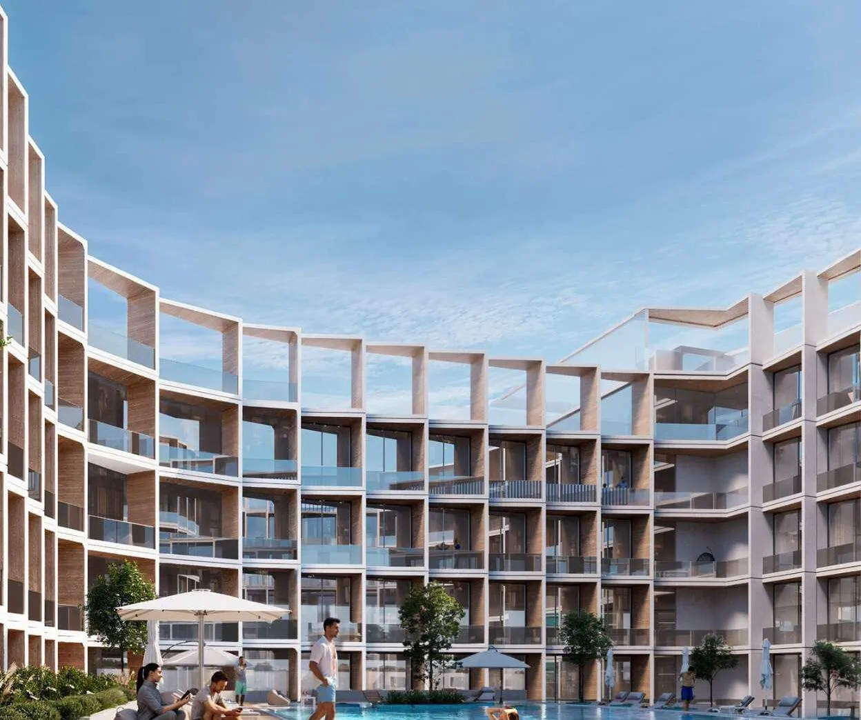 Binghatti HillCrest, image 3 of 5. Render supplied by developer.