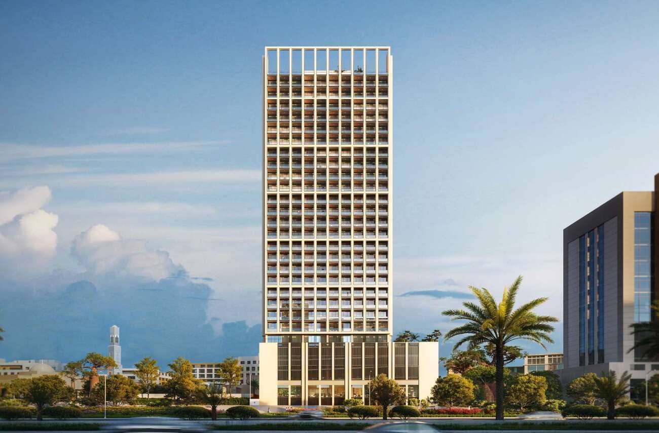 Binghatti Twilight, image 3 of 13. Render supplied by developer.