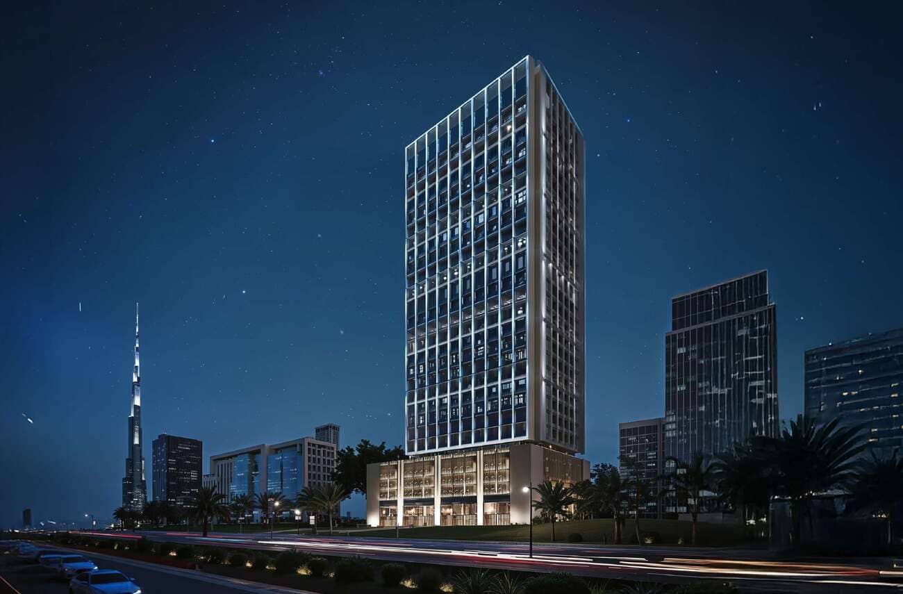 Binghatti Twilight, image 4 of 13. Render supplied by developer.