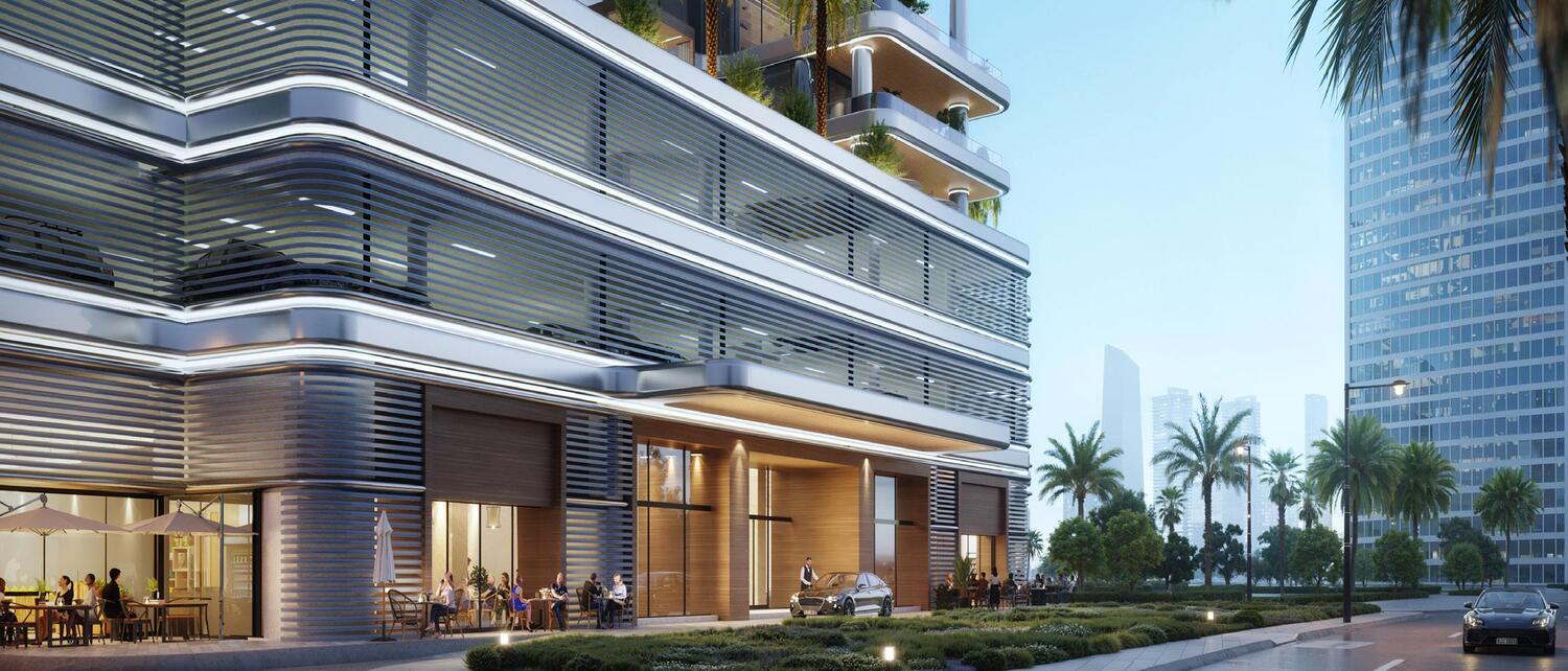 Binghatti Hillside, image 4 of 14. Render supplied by developer.