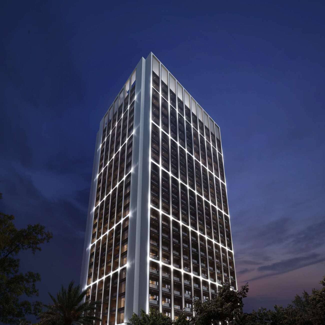 Binghatti Twilight, image 5 of 13. Render supplied by developer.