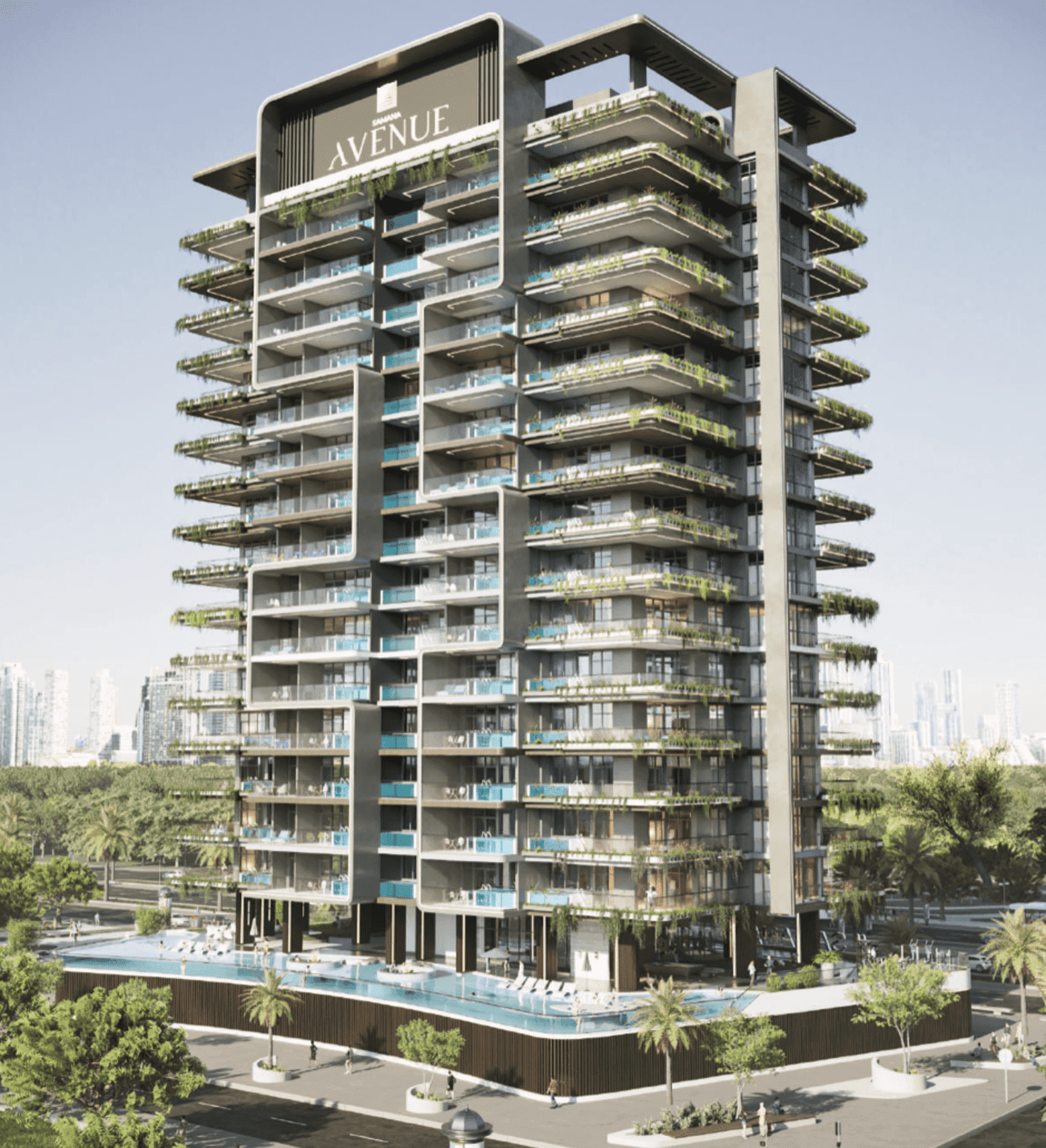 Samana Avenue, image 1 of 7. Render supplied by developer.