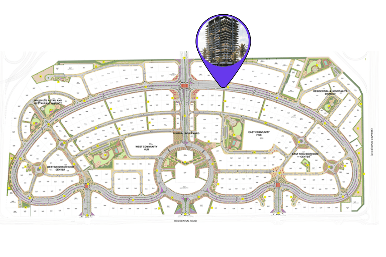 Samana Avenue, image 6 of 7. Render supplied by developer.