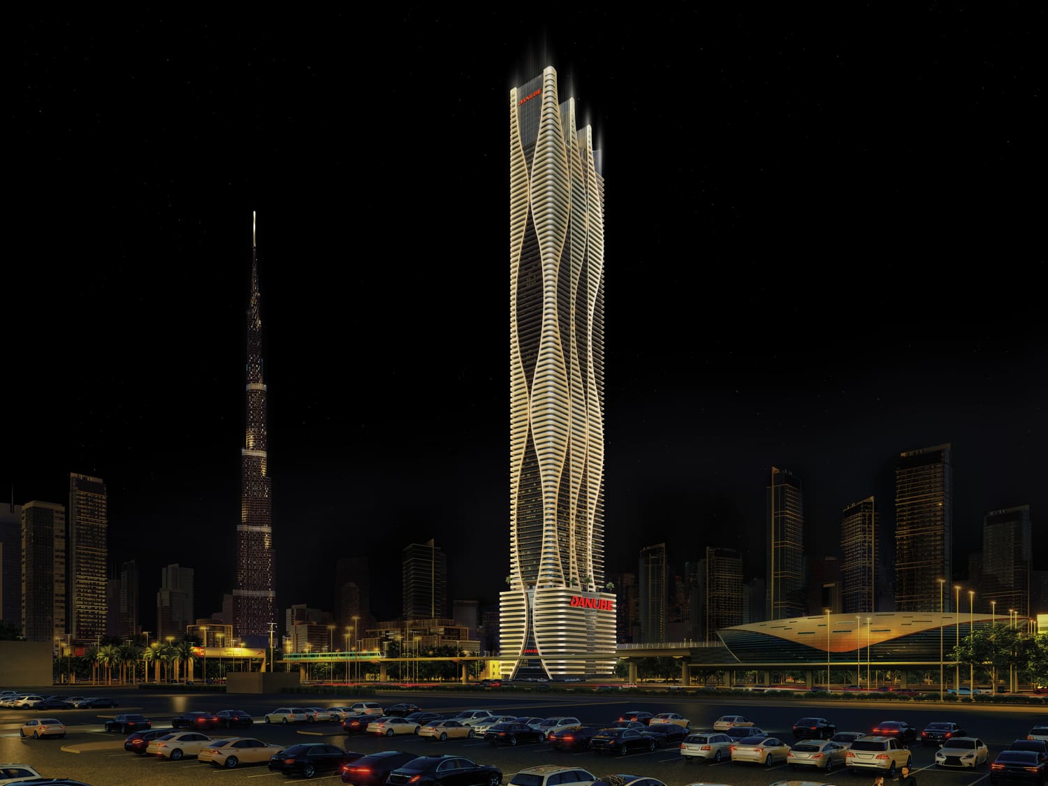 Bayz 101 by Danube, Business Bay. Render supplied by developer.