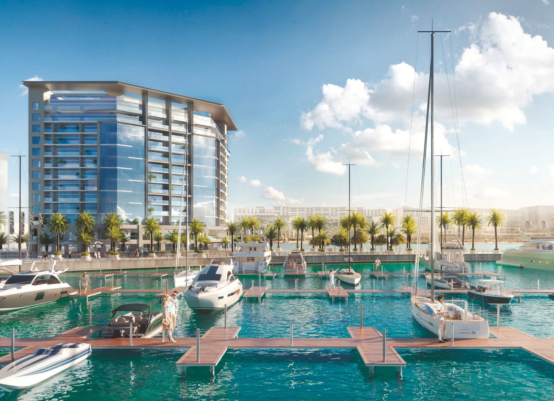 The Bay Residence by Baraka Real Estate Development, image 1 of 12. Render supplied by developer.