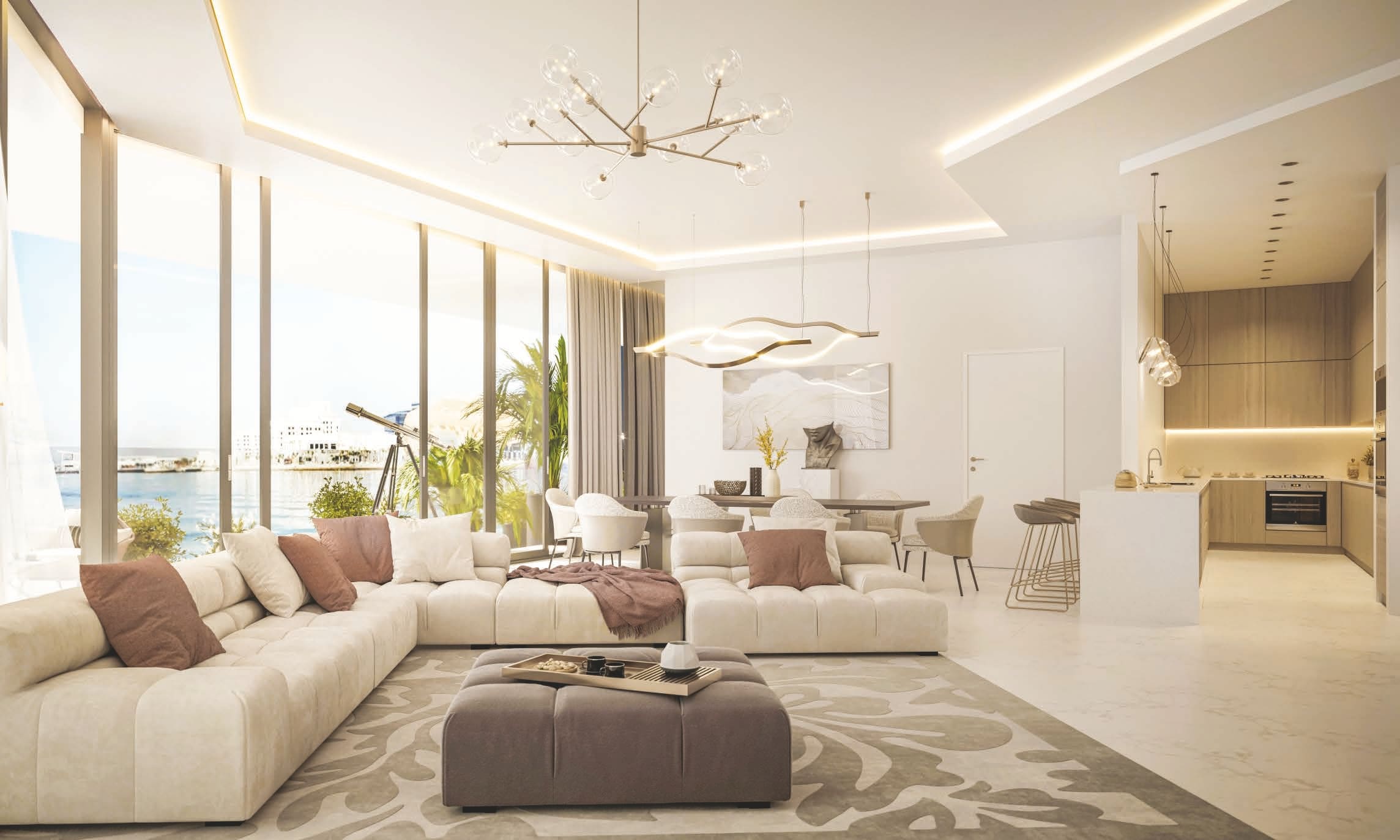 The Bay Residence 2 by Baraka Real Estate Development, image 9 of 18. Render supplied by developer.