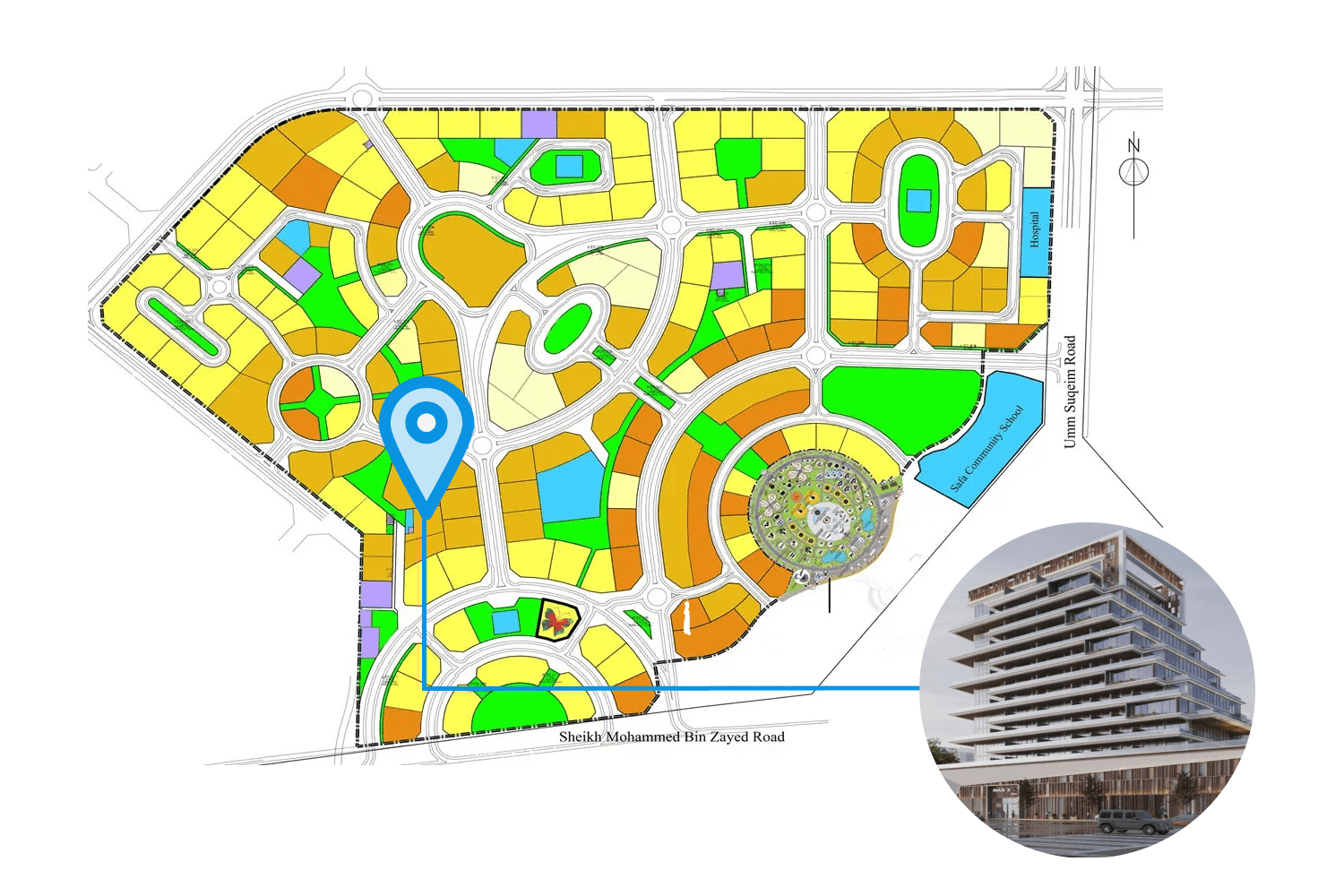 NAS 3 by Rabdan Developments, image 7 of 8. Render supplied by developer.