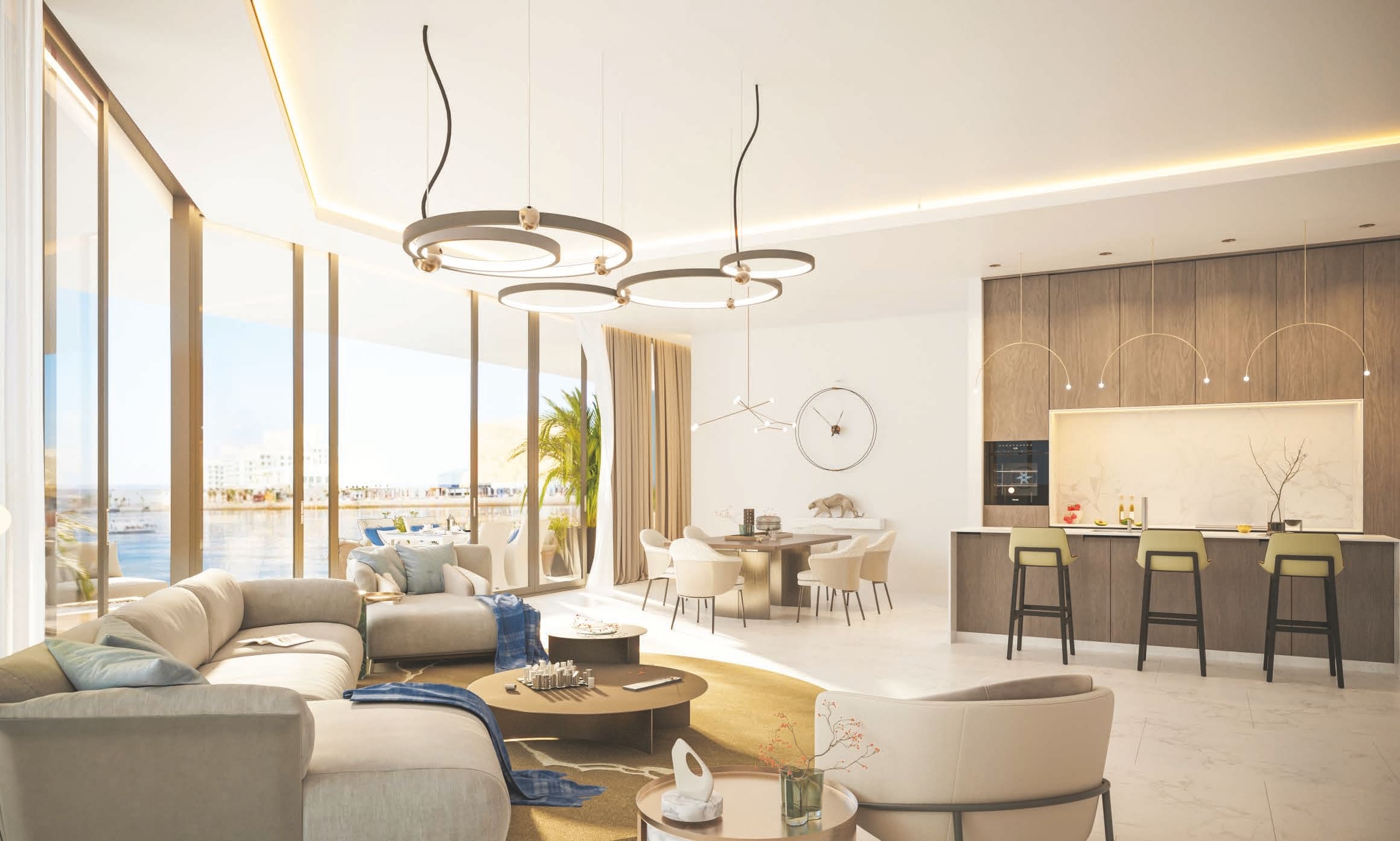The Bay Residence 2 by Baraka Real Estate Development, image 10 of 18. Render supplied by developer.