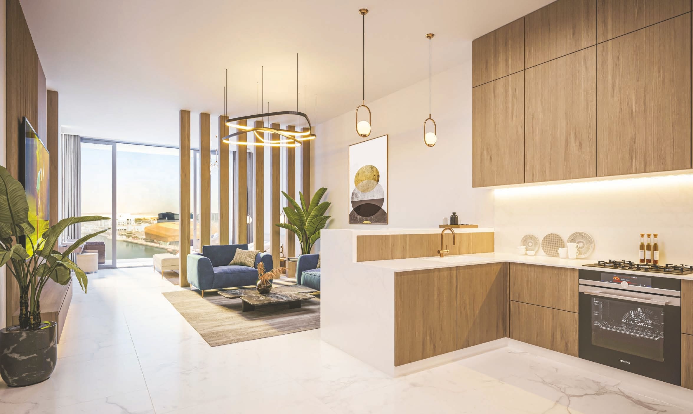 The Bay Residence 2 by Baraka Real Estate Development, image 11 of 18. Render supplied by developer.