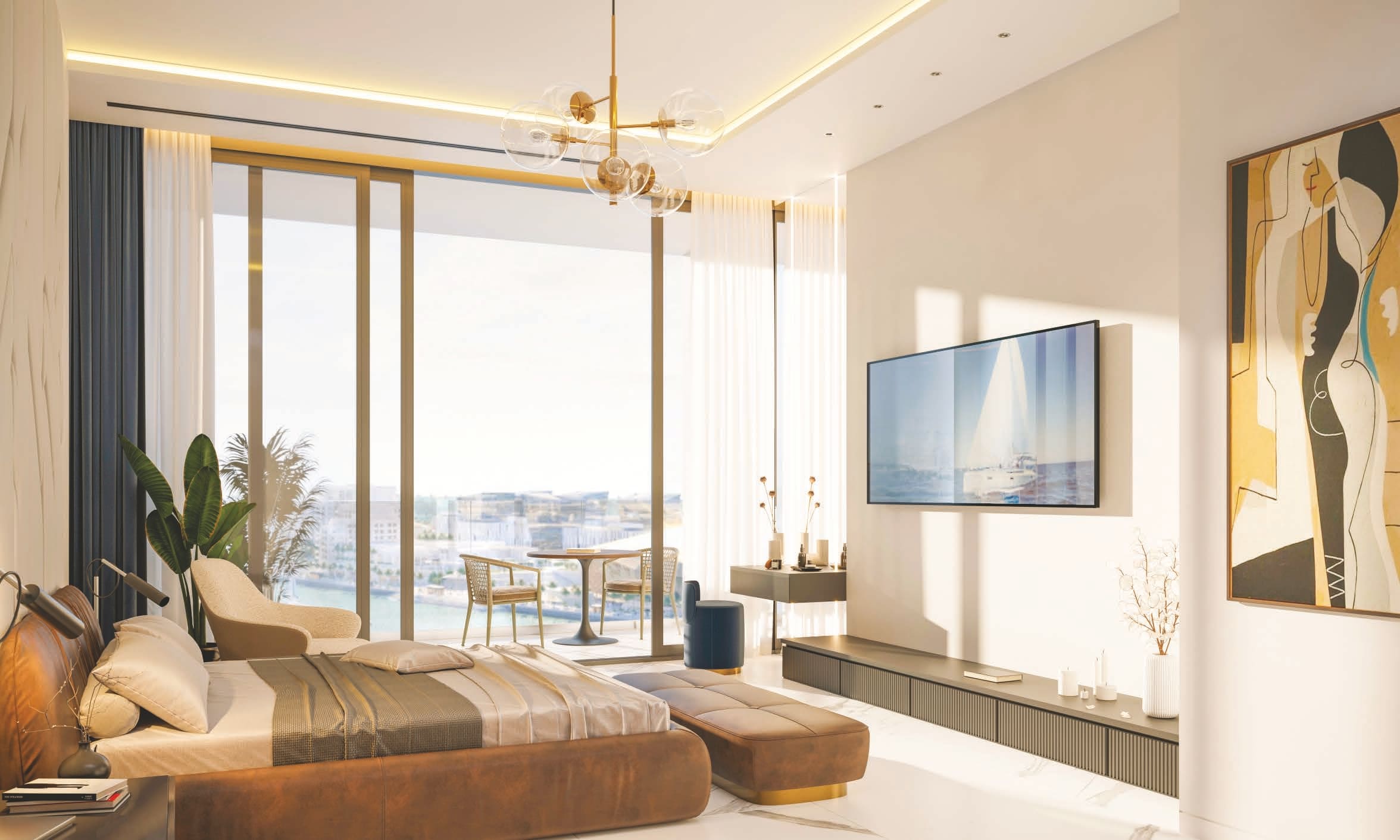 The Bay Residence 2 by Baraka Real Estate Development, image 12 of 18. Render supplied by developer.