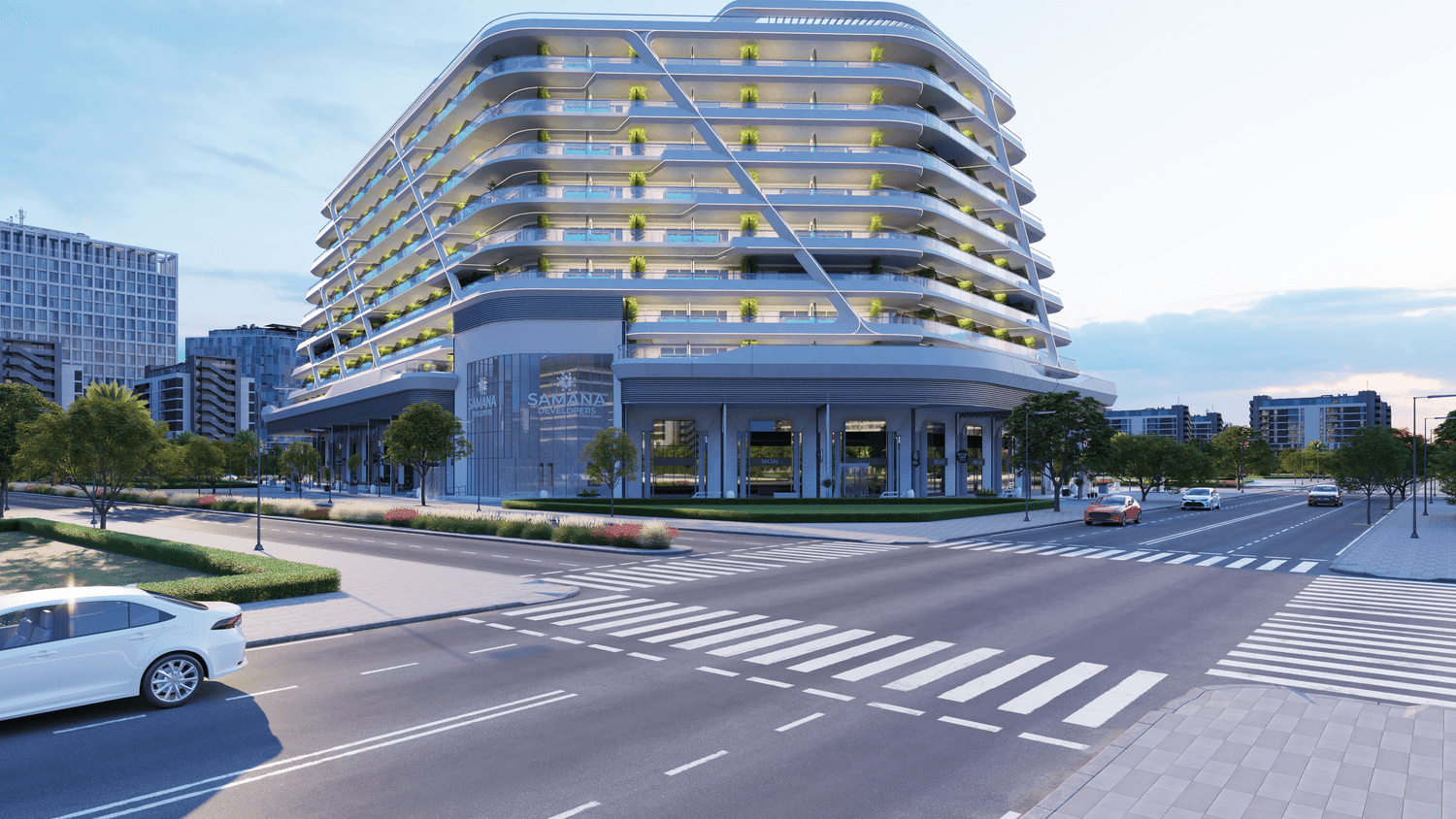 Samana Mykonos Signature, image 2 of 16. Render supplied by developer.