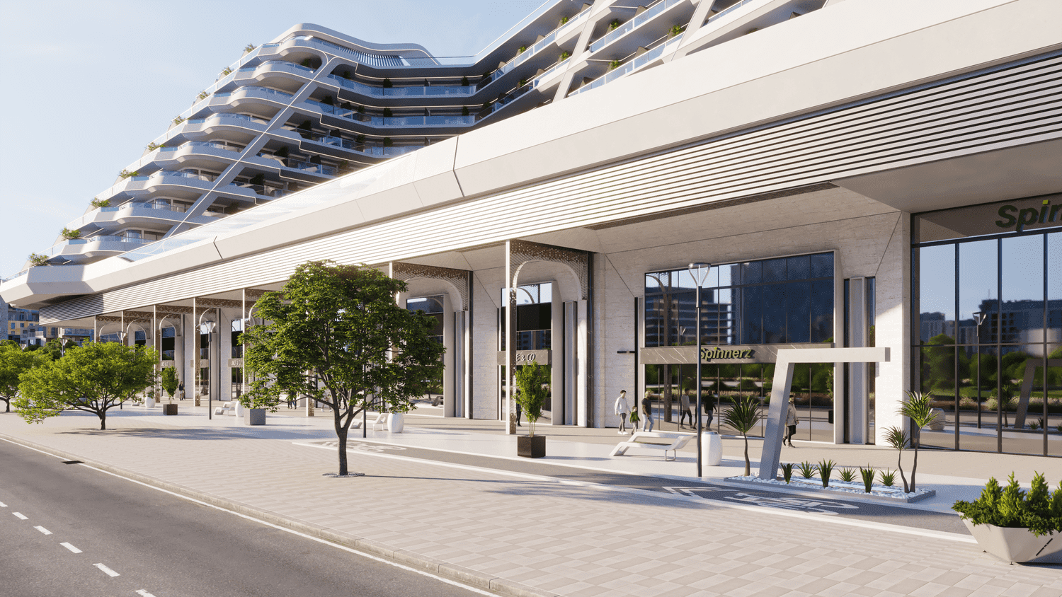 Samana Mykonos Signature, image 6 of 16. Render supplied by developer.