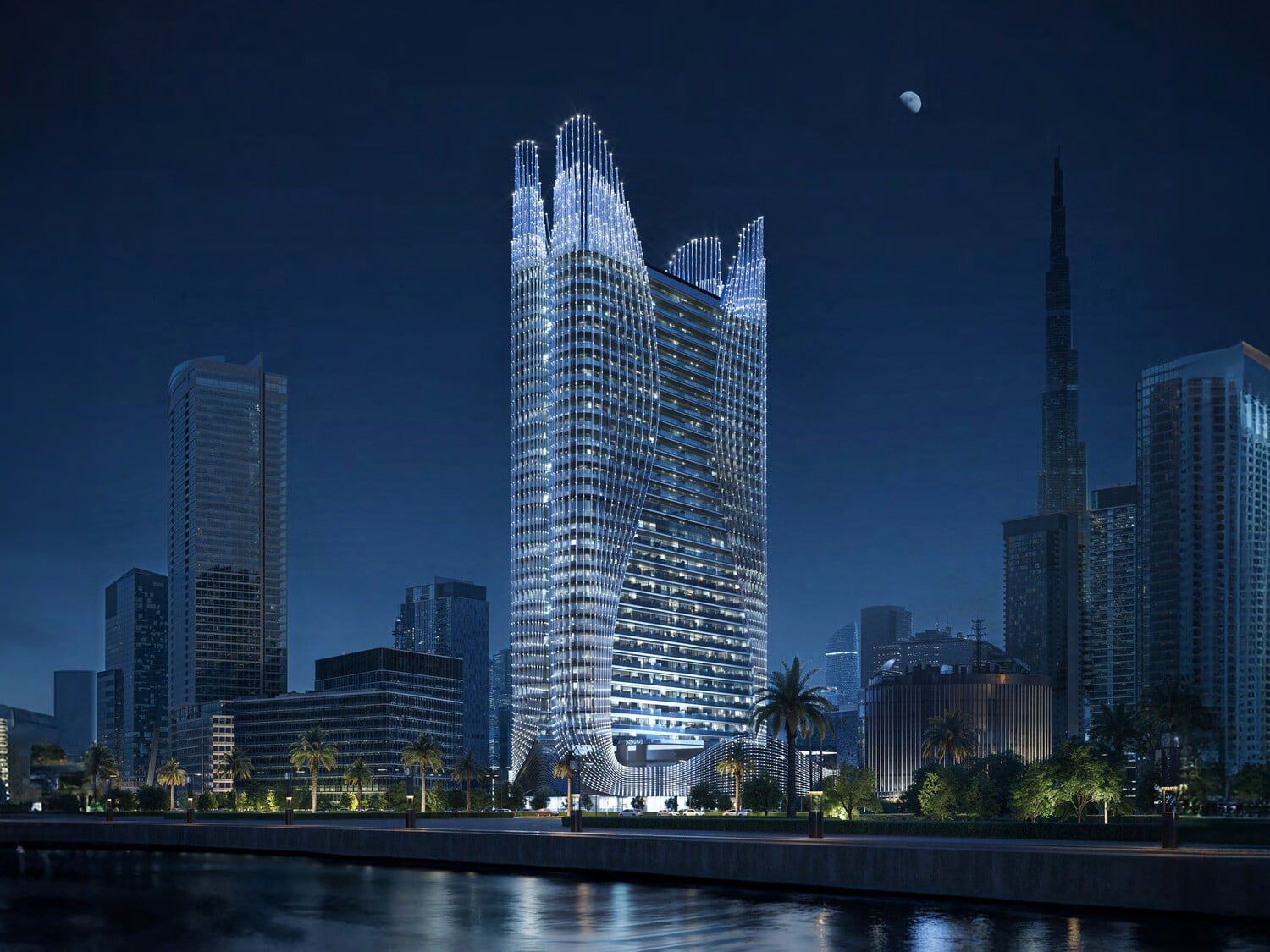 Binghatti Skyhall, image 2 of 6. Render supplied by developer.