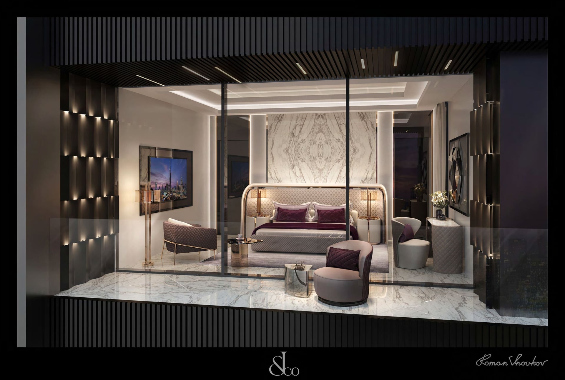 Burj Binghatti Jacob and Co Residences, image 3 of 24. Render supplied by developer.